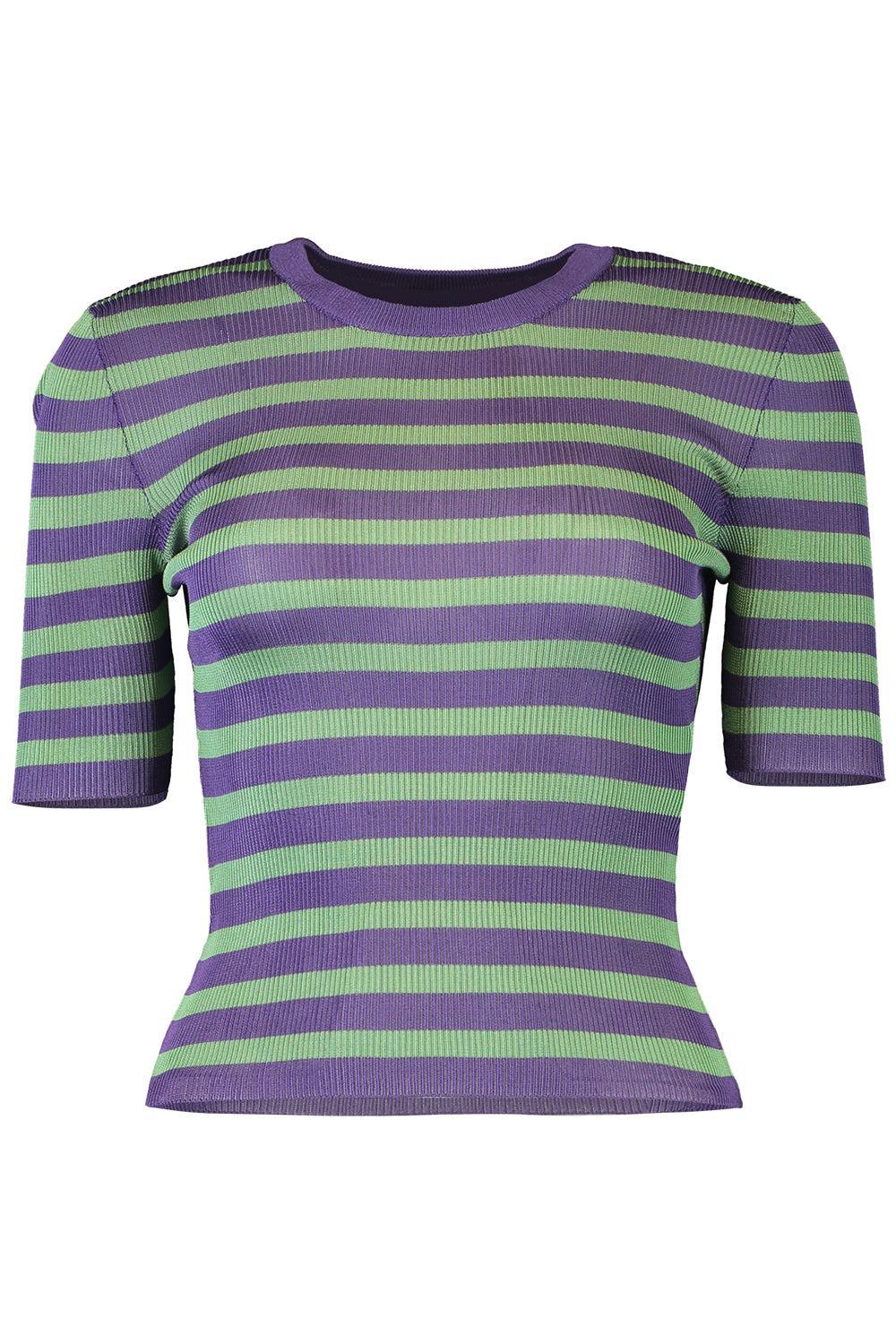 Elbow Stripe Crewneck