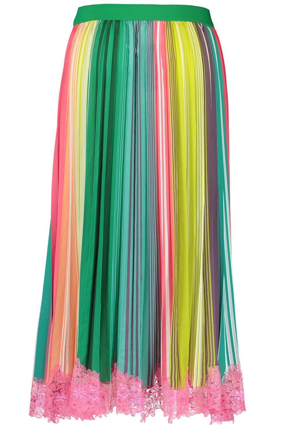 Summer Time Superstripe Skirt-SMRSTRPE-XS-CLOTHINGSKIRTMIDI-LE SUPERBE
