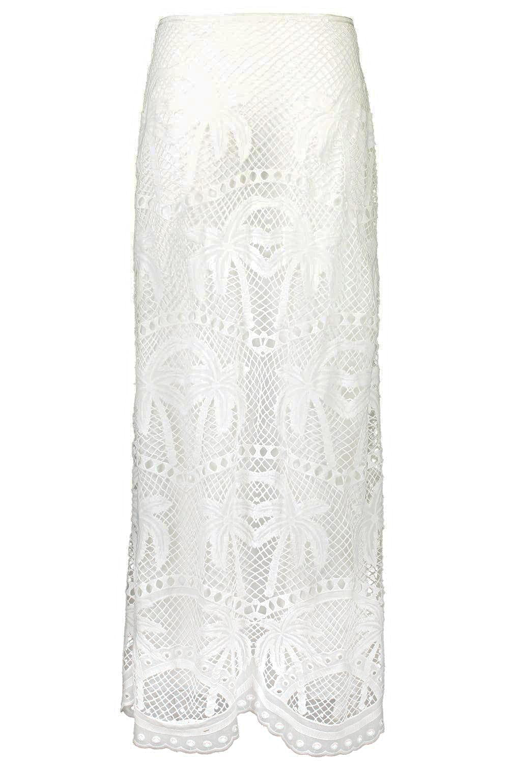 Bohemia Palms Maxi Skirt-PURE WHT-XS-CLOTHINGSKIRTMAXI-LE SUPERBE