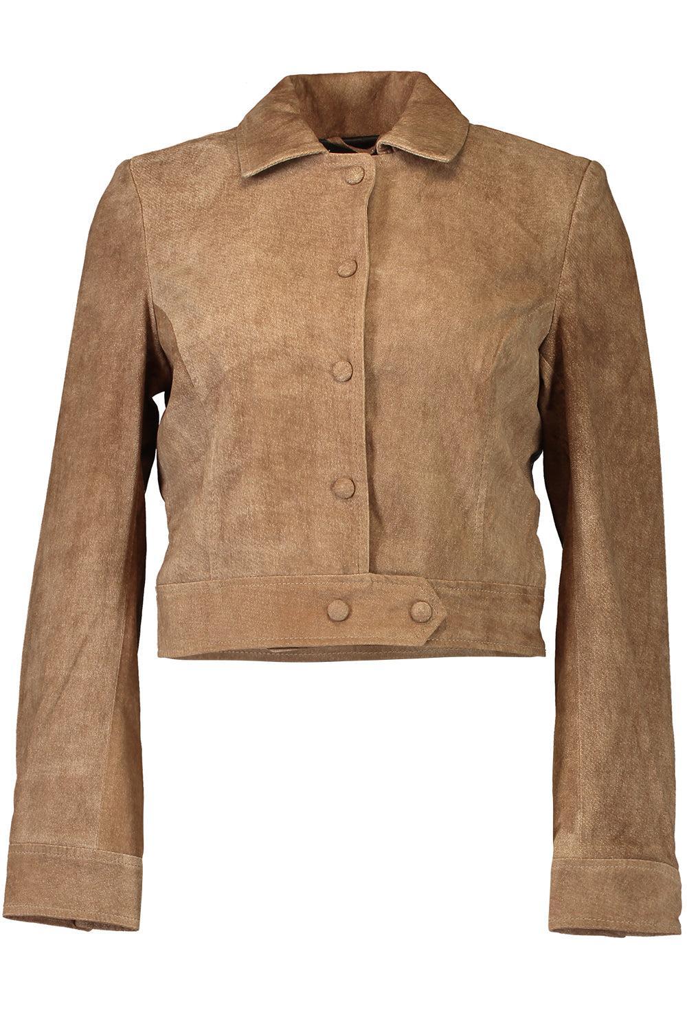 Cropped Trench Jacket