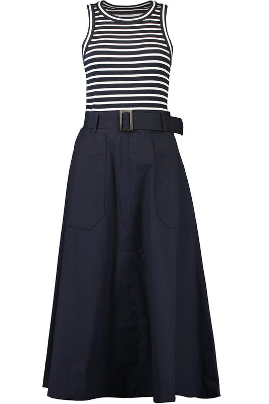 Jordyn Dress-NAVY/WHITE-XS-CLOTHINGDRESSCASUAL-VERONICA BEARD