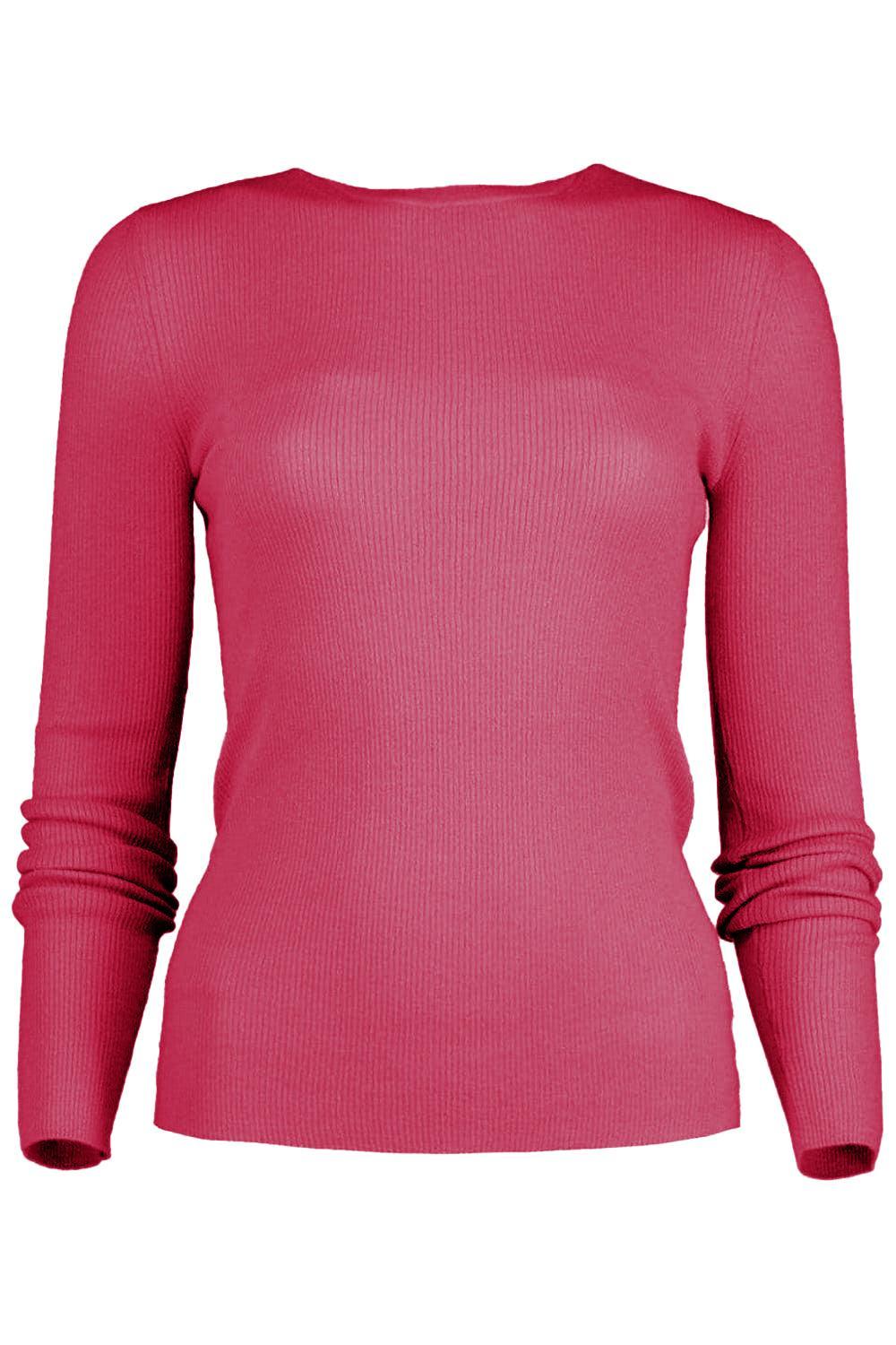 Hutton Pullover - Raspberry-RASPBRRY-XS-CLOTHINGTOPSWEATER-MICHAEL KORS COLLECTION
