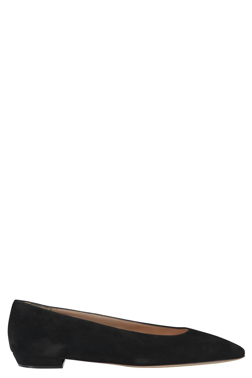 Amelia Flat-NERO-36.5-SHOEFLAT SHOE-GIANVITO ROSSI
