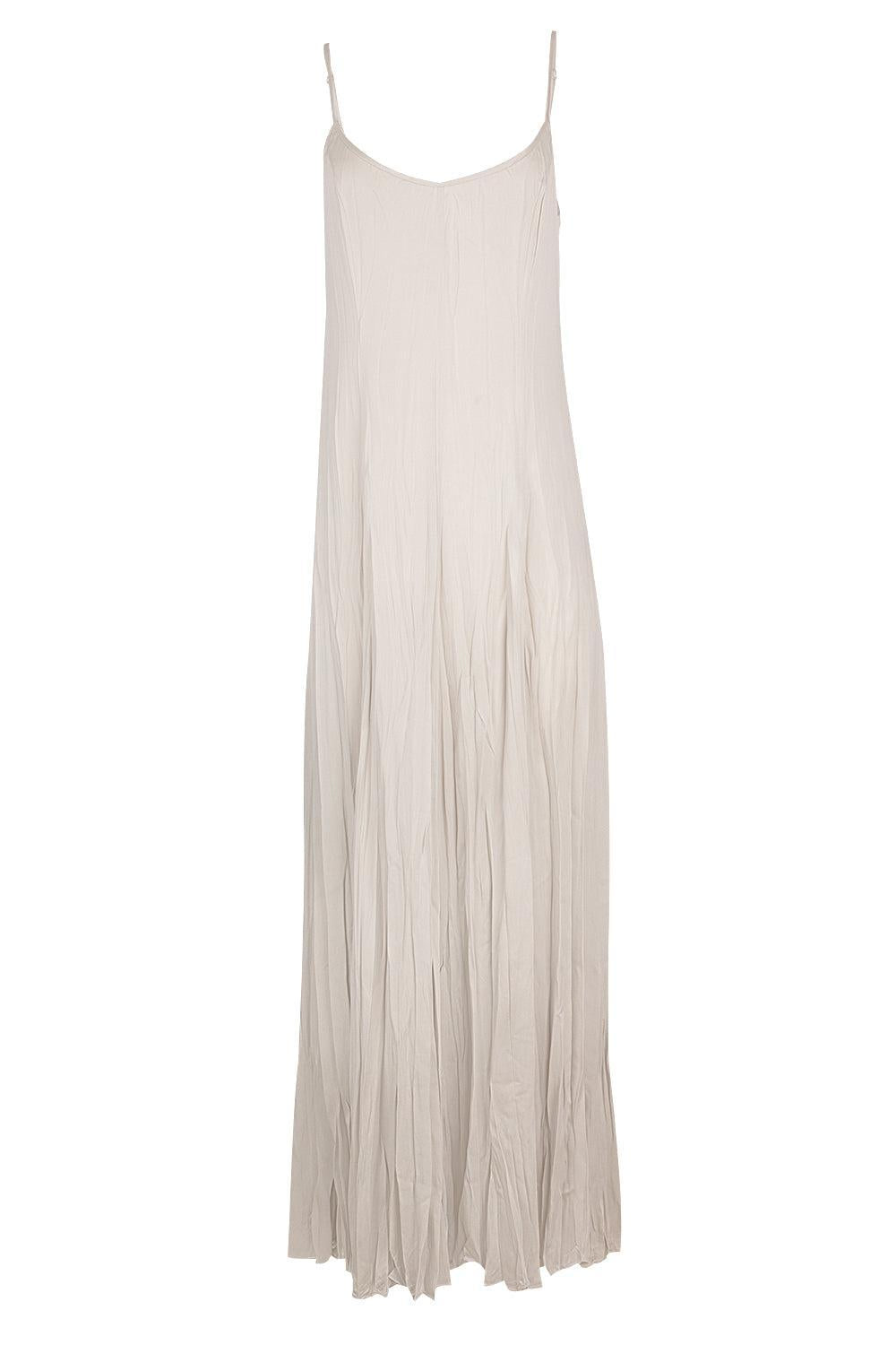 Jamison Maxi Dress-OYSTER-2-CLOTHINGDRESSCOCKTAIL-MICHAEL KORS