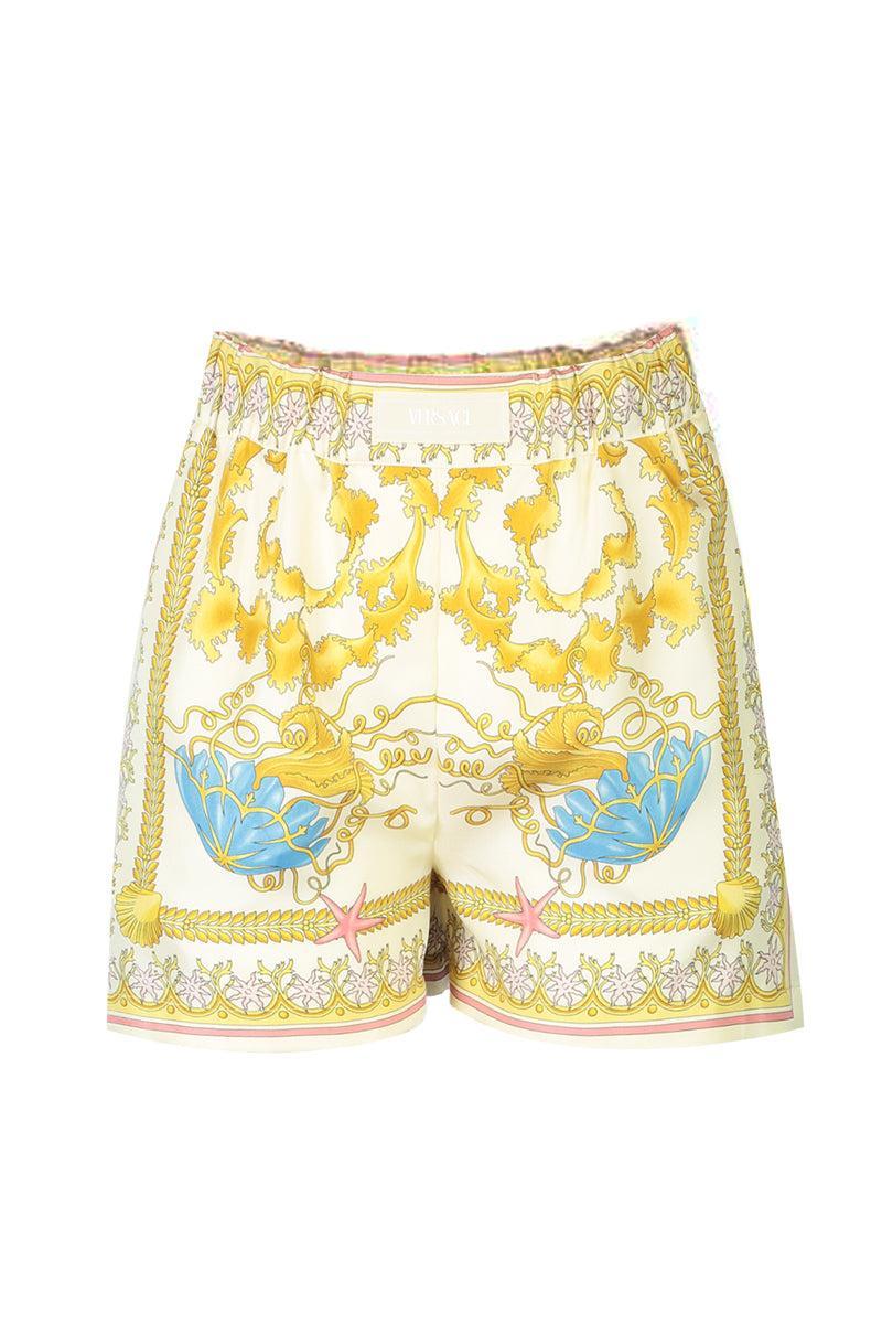 Underwater Barocco Shorts-EGSHLMLT-36-CLOTHINGPANTSHORT-VERSACE