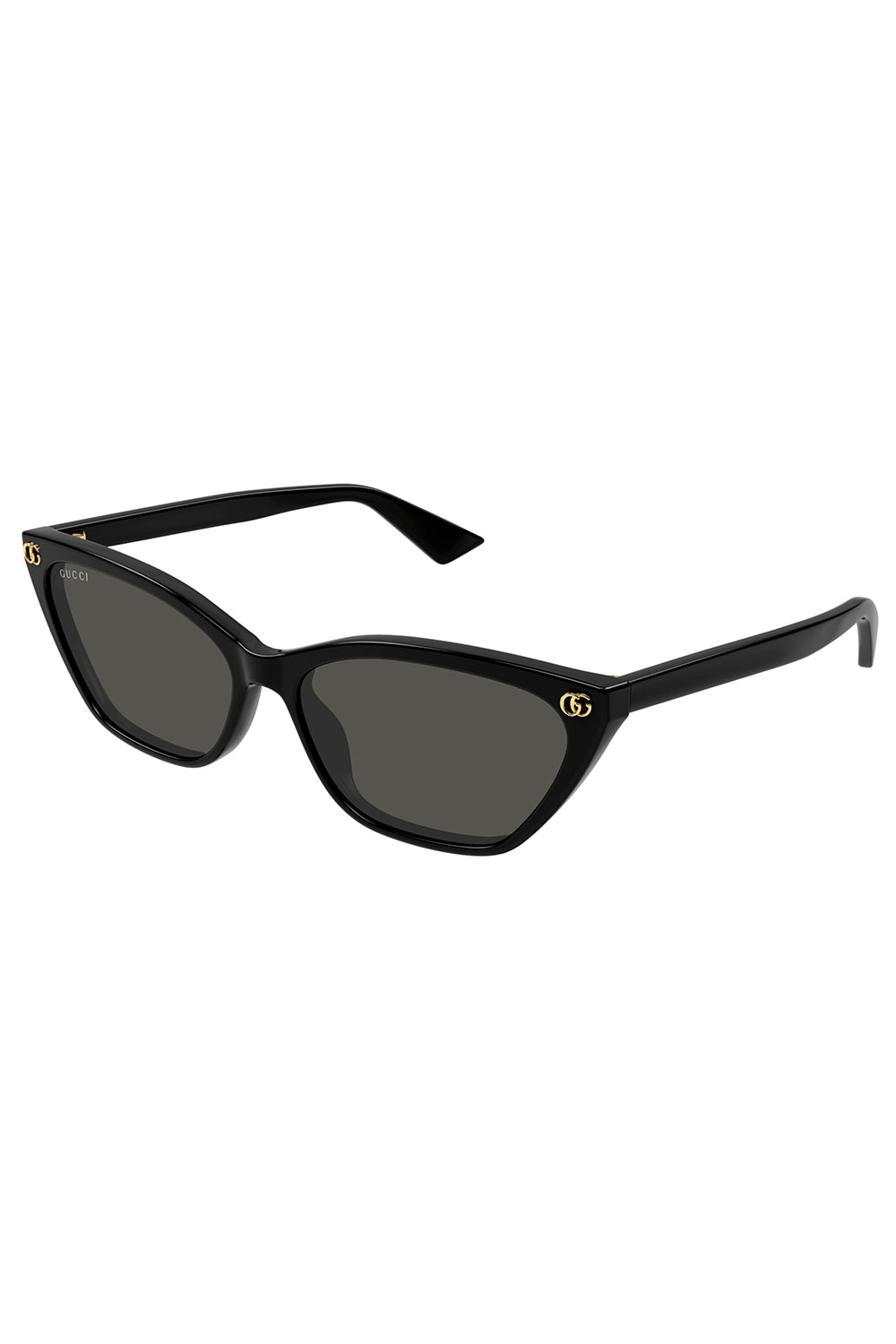 Slim Cat Eye Sunglasses-BLACK/BLACK/GREY-ACCESSORIESUNGLASSES-GUCCI
