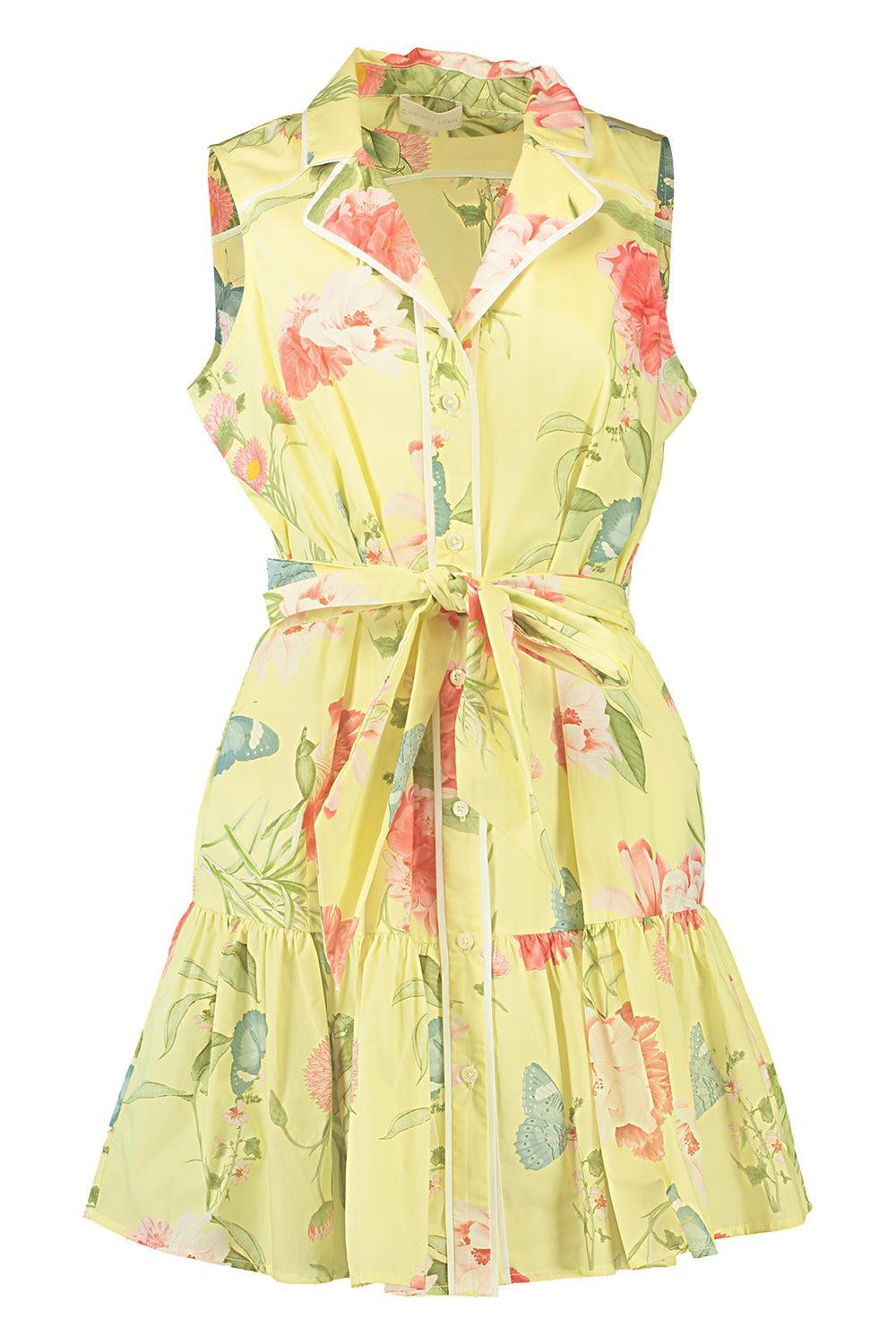 Kelsey Dress-MNRCHYLW-XS-CLOTHINGDRESSCASUAL-CHRISTY LYNN