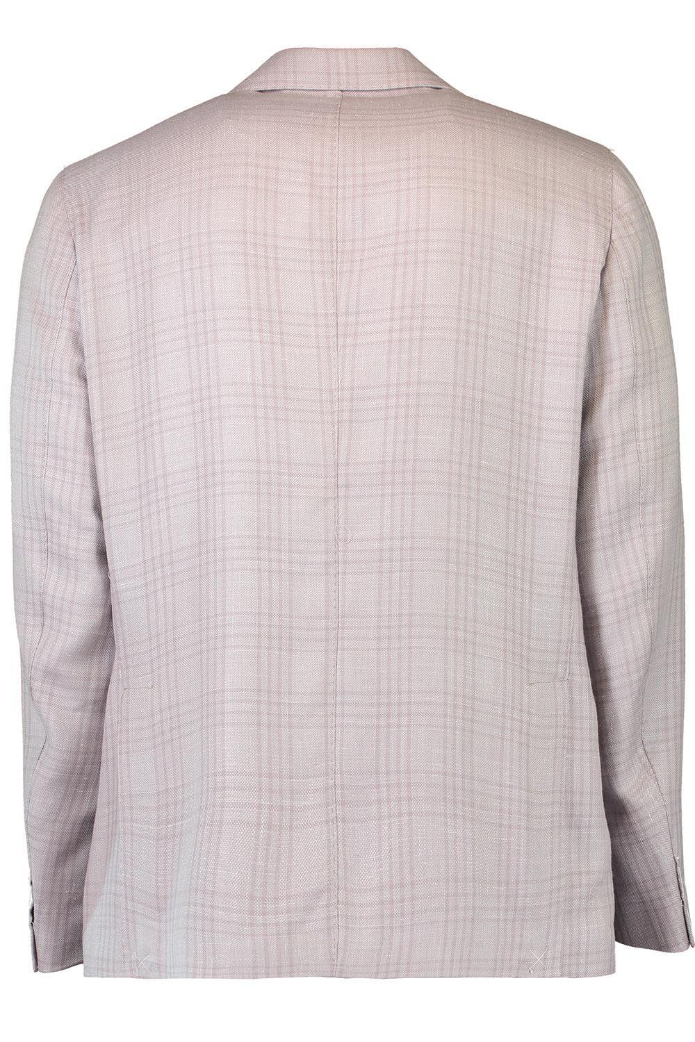 Single Breasted Blazer-BLUEBERRY-50-MENSCLOTHINGJACKET-ELEVENTY
