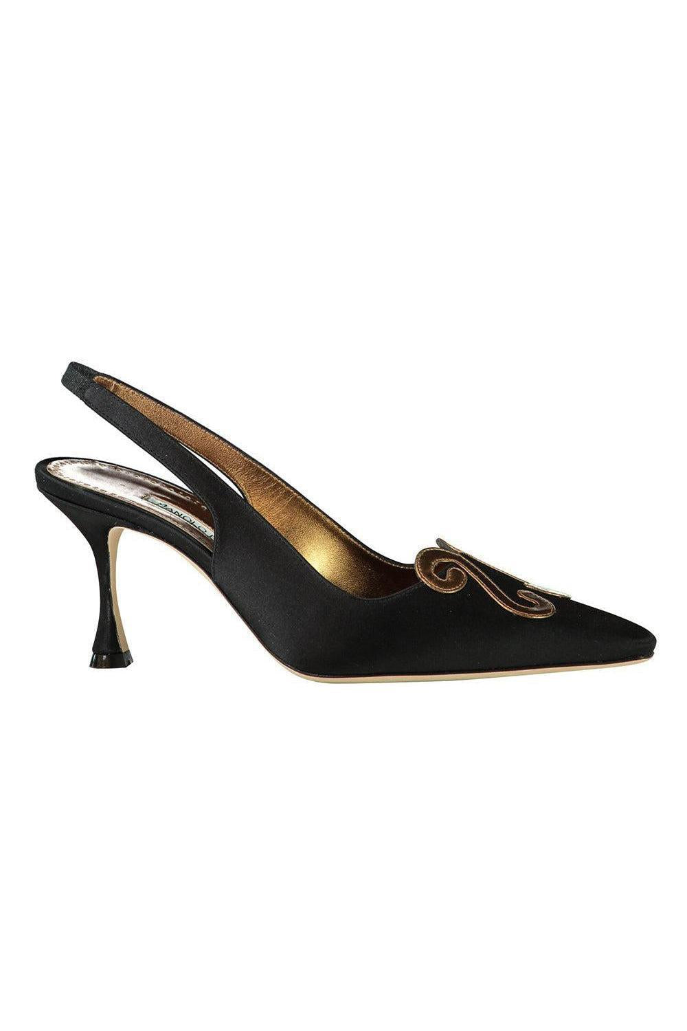  Durbar Slingback Pump 70-BLCKBRON-37-SHOEPUMP-MANOLO BLAHNIK 