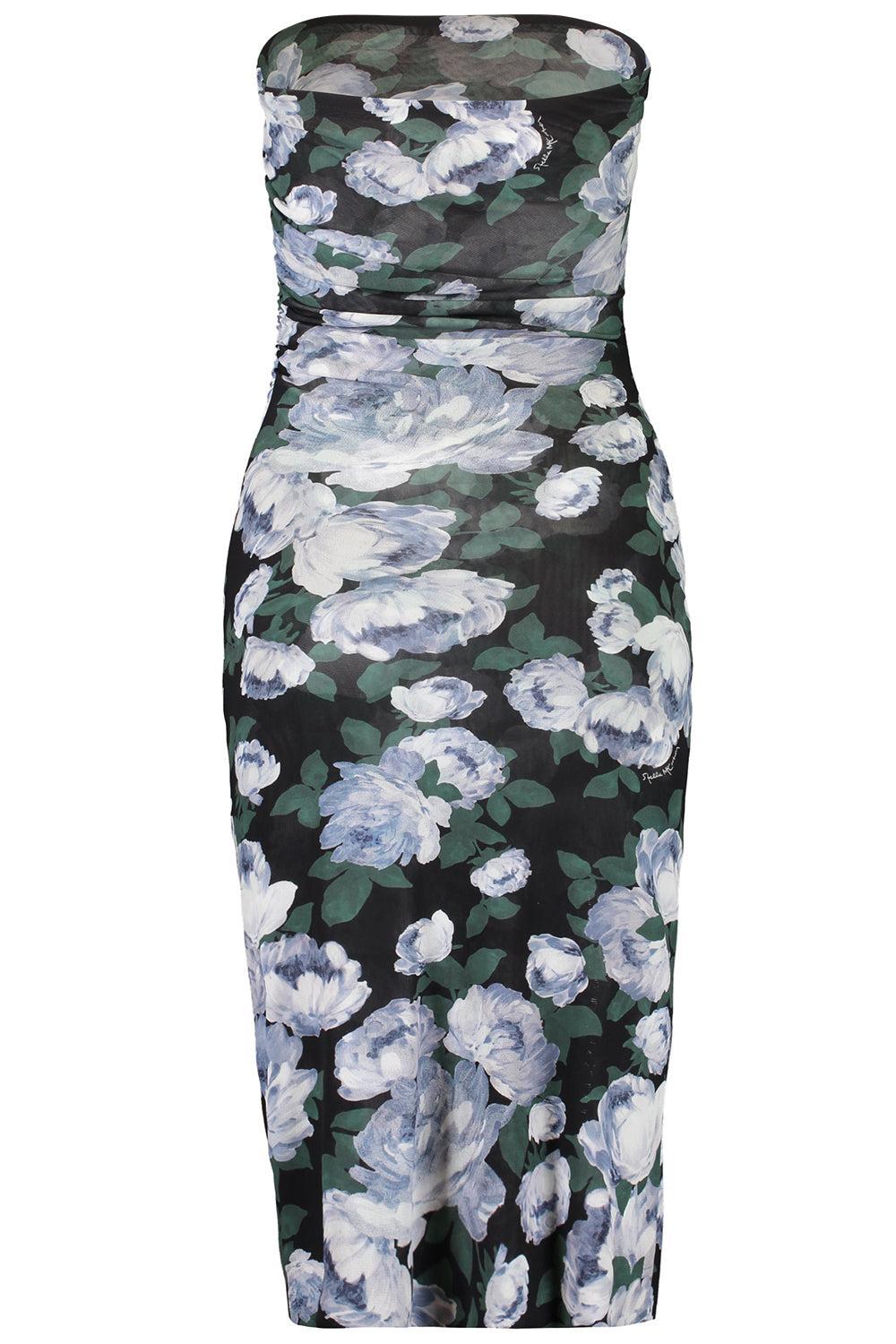 Bunch of Roses Tube Dress-MULTI-XS-CLOTHINGDRESSCASUAL-STELLA MCCARTNEY