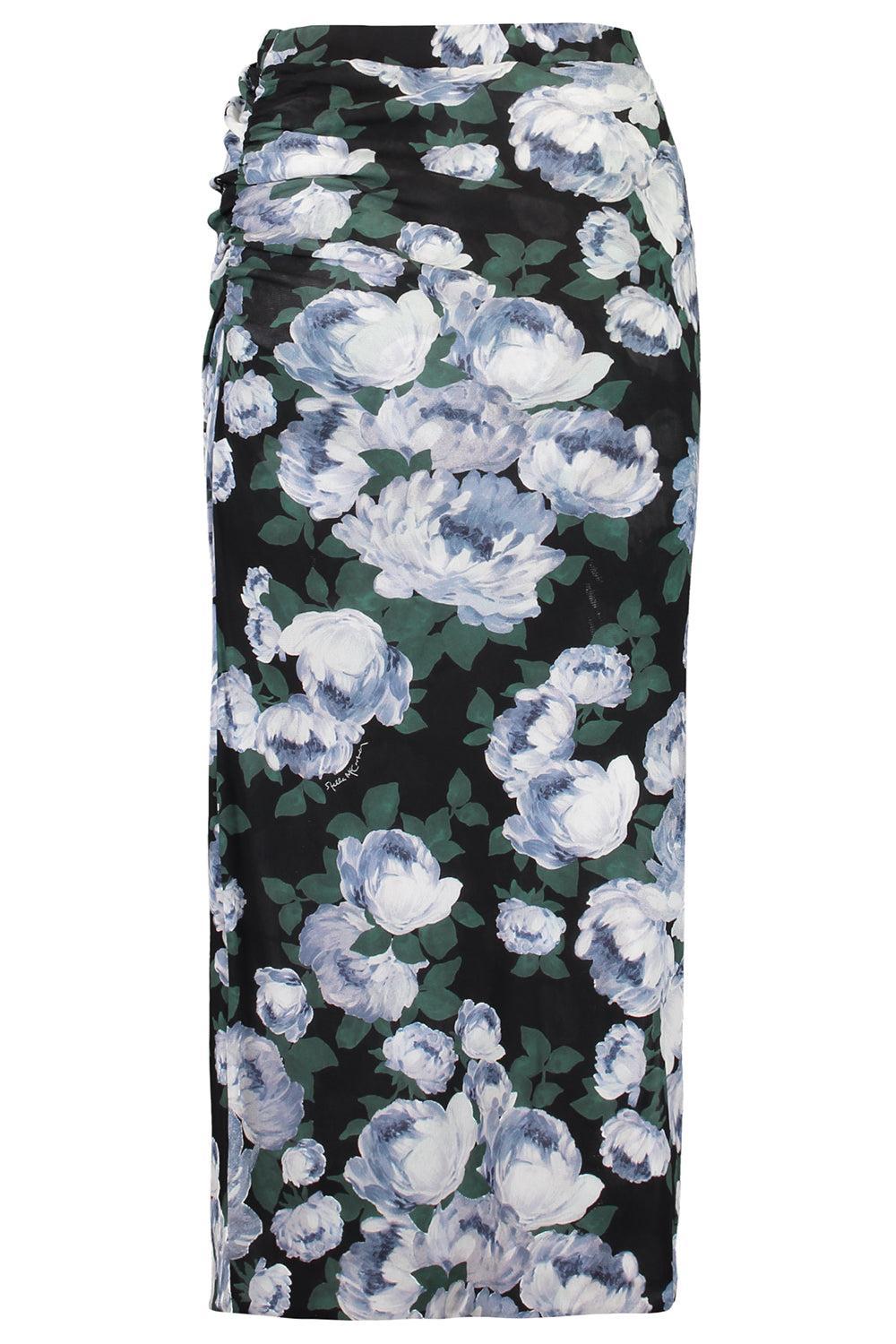 Floral Midi Skirt-MULTI-XS-CLOTHINGSKIRTMAXI-STELLA MCCARTNEY