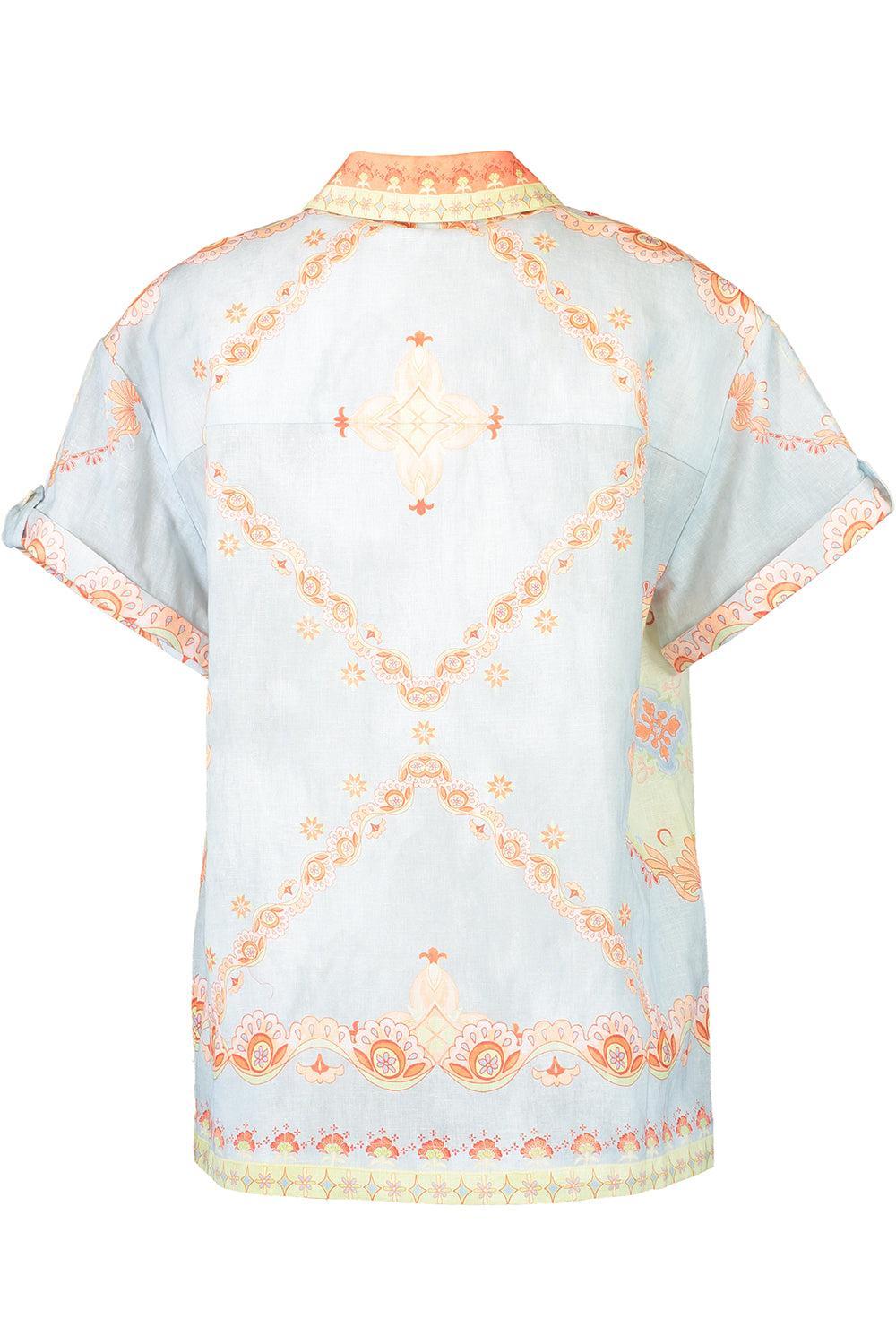 Matthiola Oversized Tee-MULTI-0-CLOTHINGTOPBLOUSE-KATE FORD