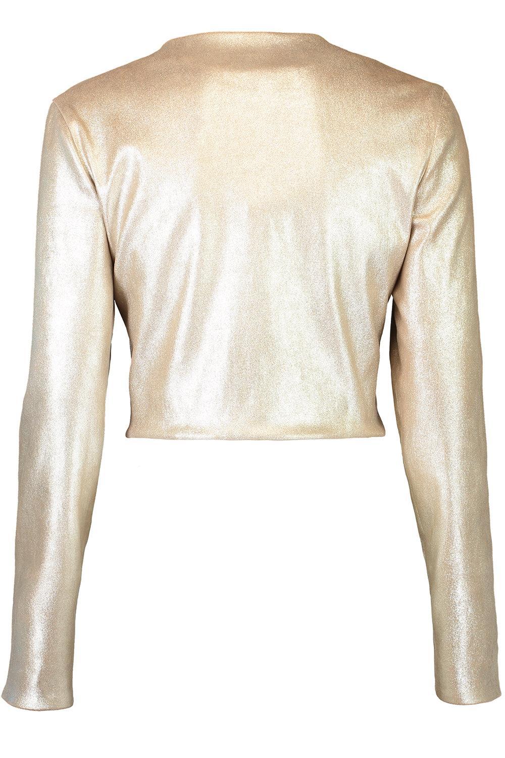 Long Sleeve Cardigan Jacket-PLATINUM-2-CLOTHINGJACKETCASUAL-SUSAN BENDER