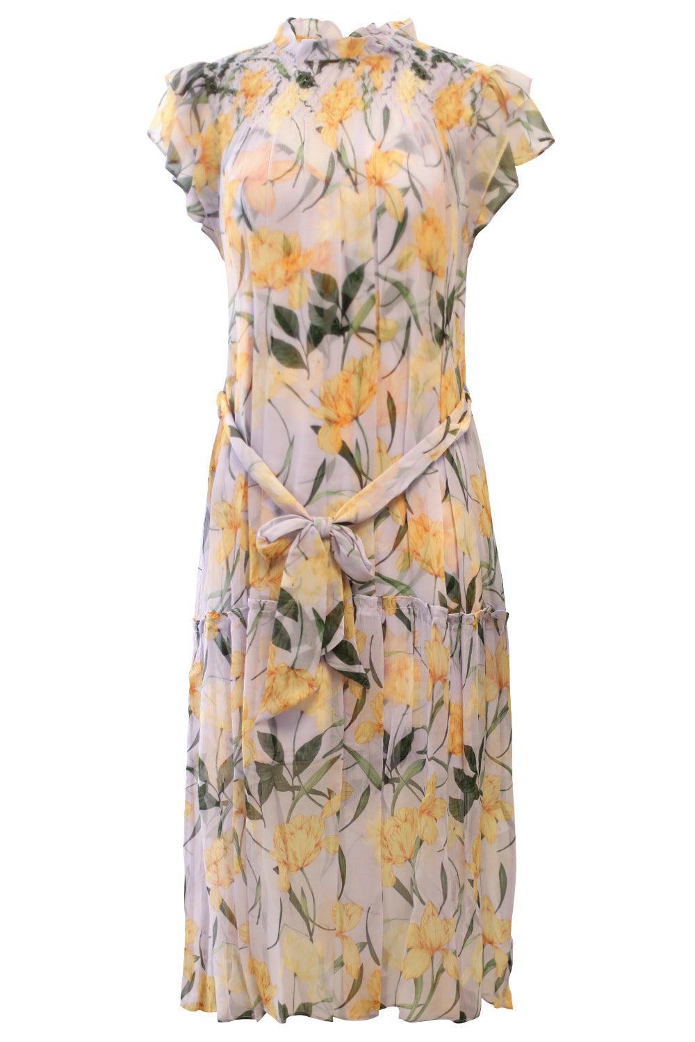 Vera Dress - Lilac Florette-LILCFLRT-XS-CLOTHINGDRESSCASUAL-CHRISTY LYNN