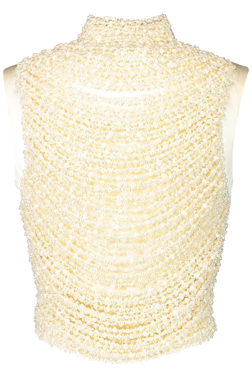 Taraji Top - Pearl-PEARL-XS-CLOTHINGTOPBLOUSE-CULT GAIA