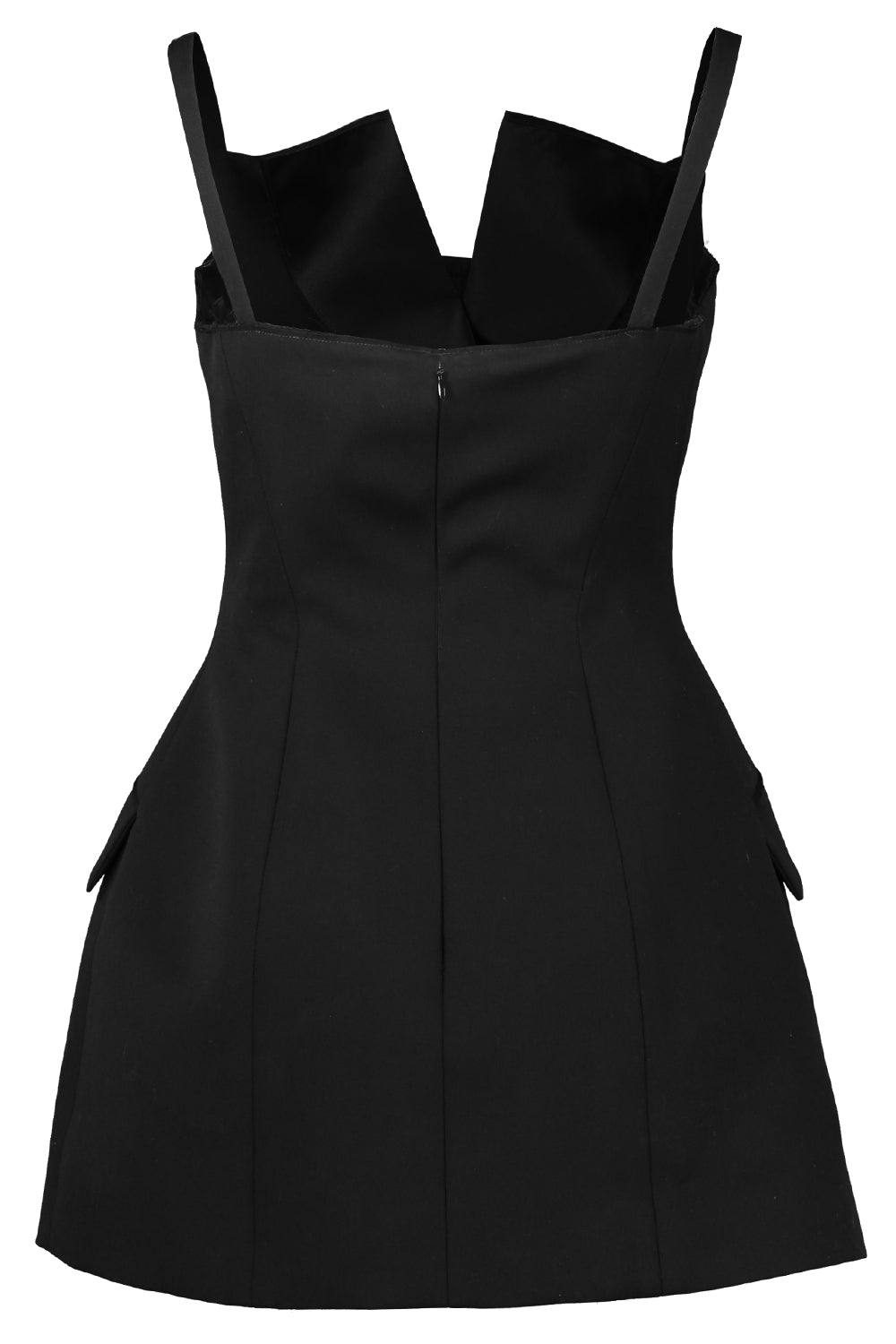 Sleeveless Tailoring Dress-BLACK-36-CLOTHINGDRESSCASUAL-GIVENCHY