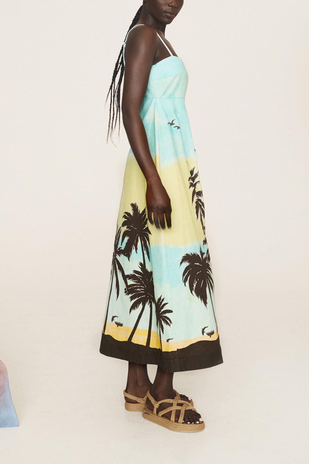 Sail Away Day Dress-MULTI-2-CLOTHINGDRESSCASUAL-ALEMAIS