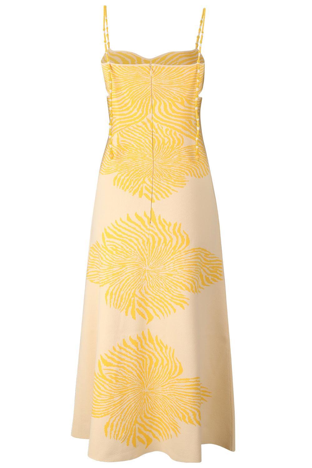 Rayana Dress - Yellow-YLWBLOOM-XS-CLOTHINGDRESSCASUAL-ALEXIS