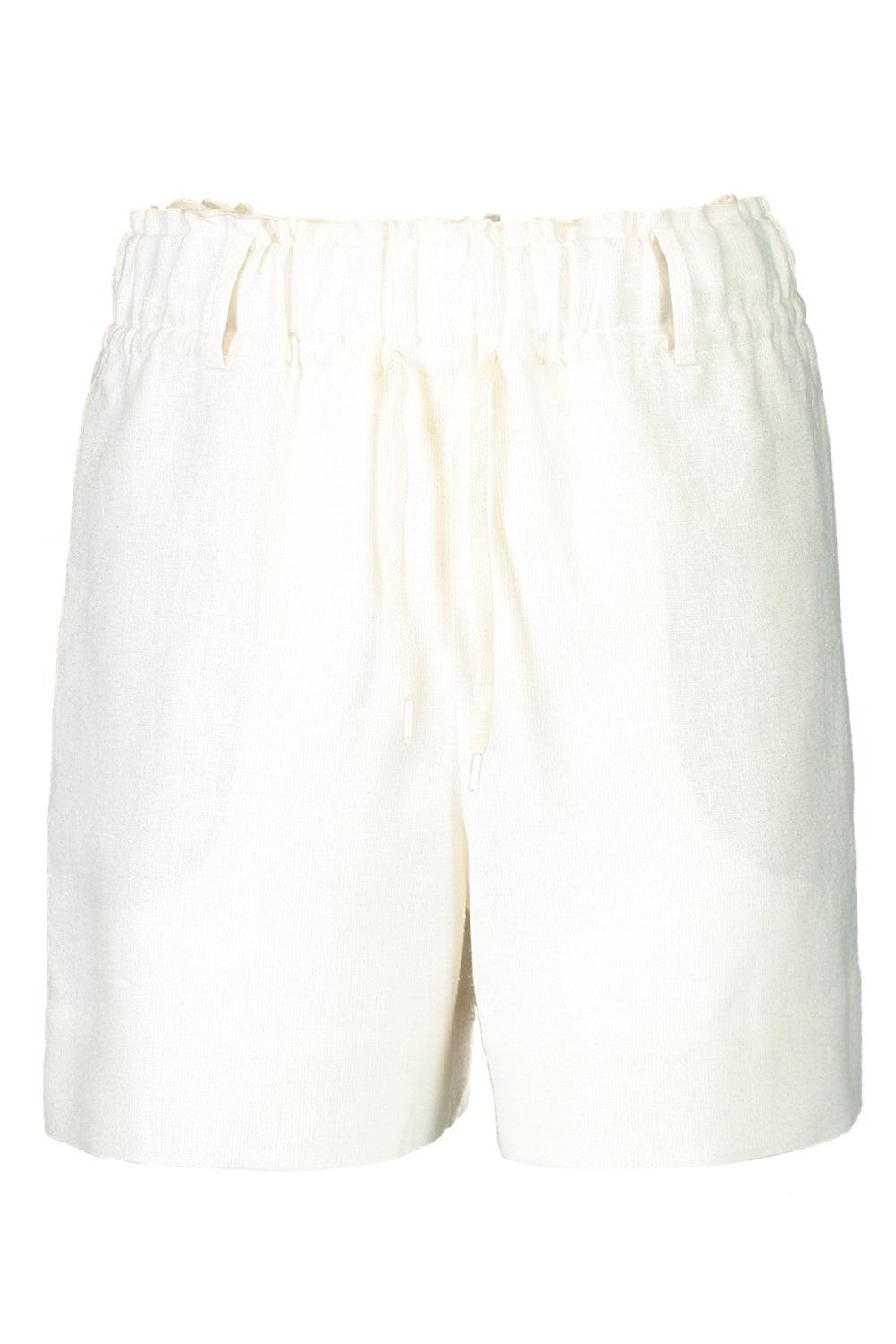 Drawstring Bermuda Short - Cream-CREAM-38-CLOTHINGPANTSHORT-ELEVENTY
