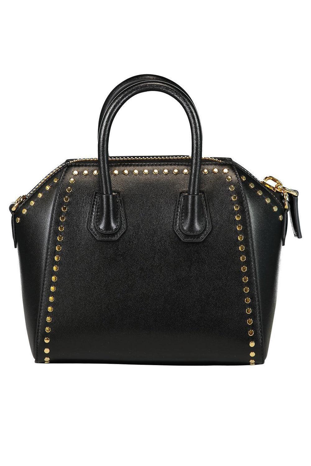  Antigona Mini Bag - Black Stud-BLACK-HANDBAGTOP HANDLE-GIVENCHY 