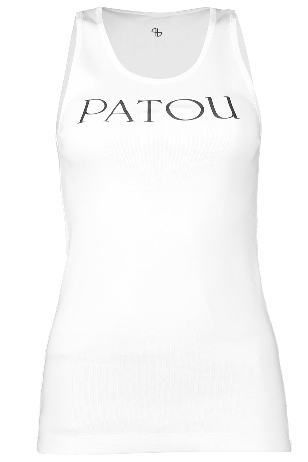 Iconic Tank Top-WHITE-XS-CLOTHINGTOPTUNIC-PATOU