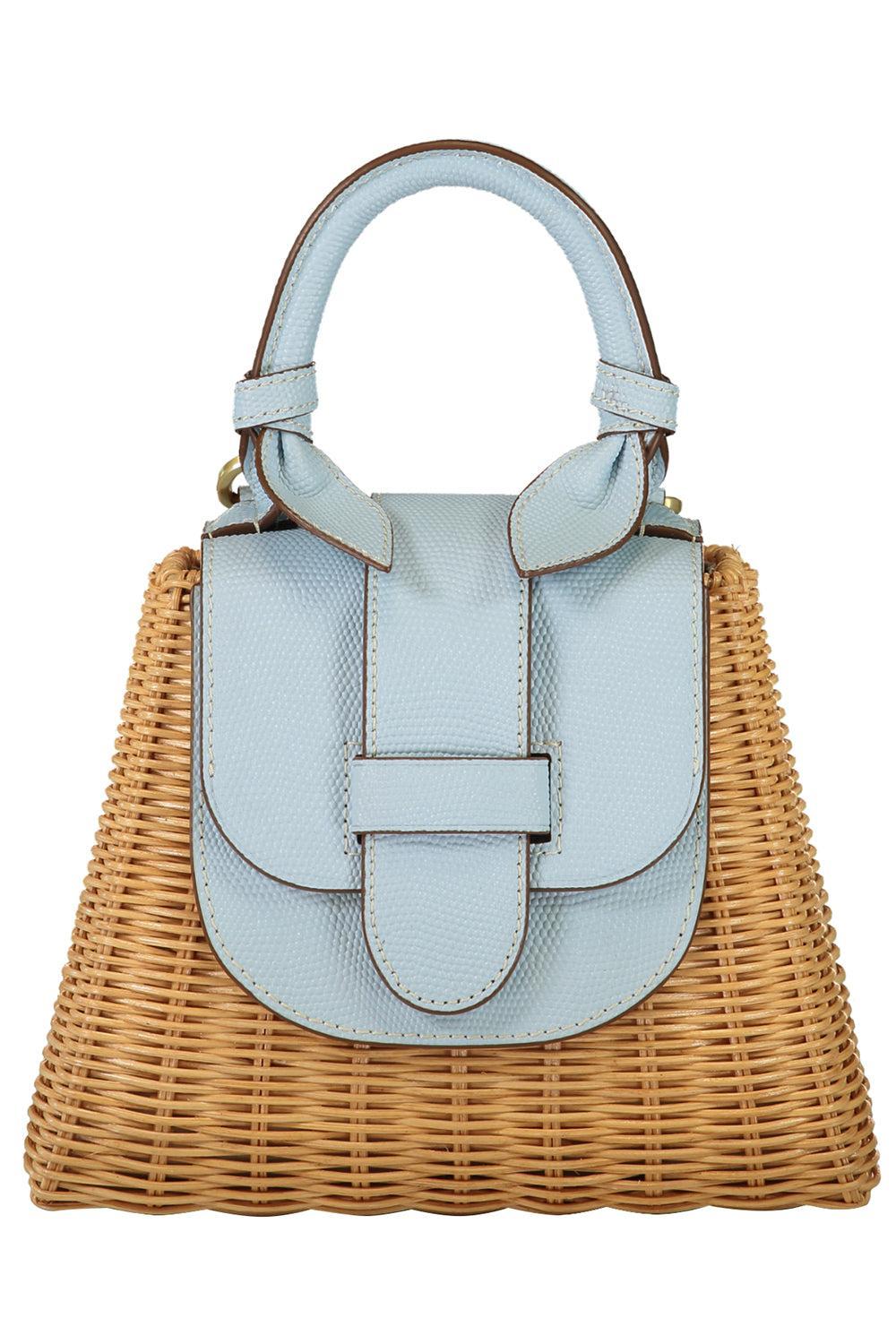 The Petite Lady Bag - Cloud-BLUE-HANDBAGTOP HANDLE-PAMELA MUNSON