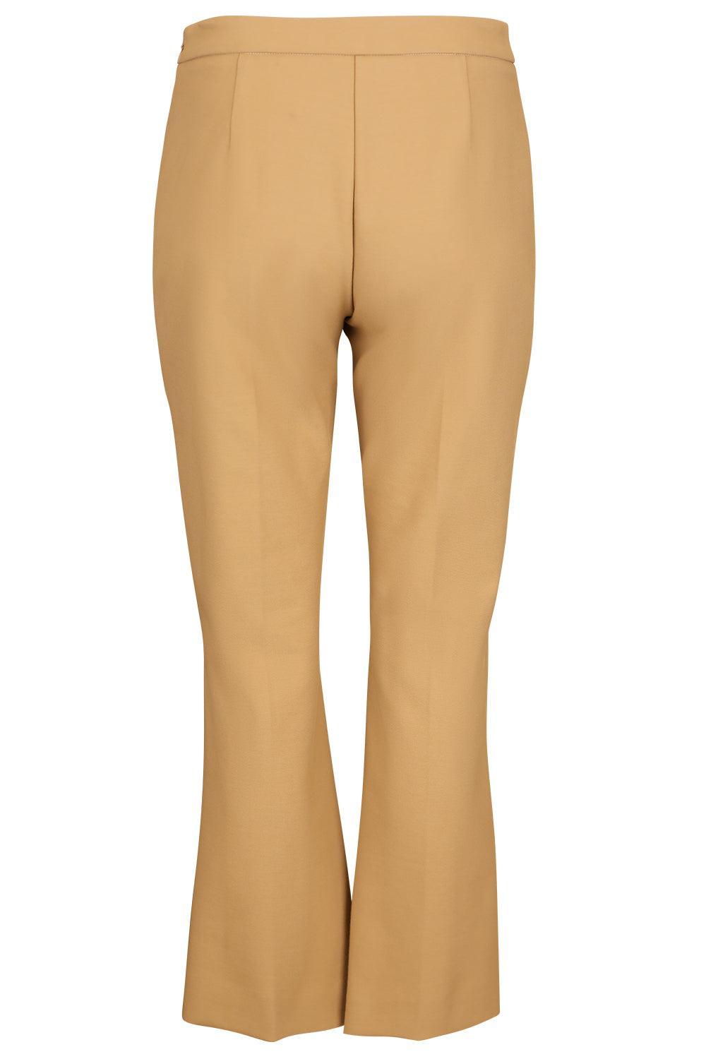 Lola Pant - Camel-BROWN-38-CLOTHINGPANTWIDE LEG-CALLAS MILANO
