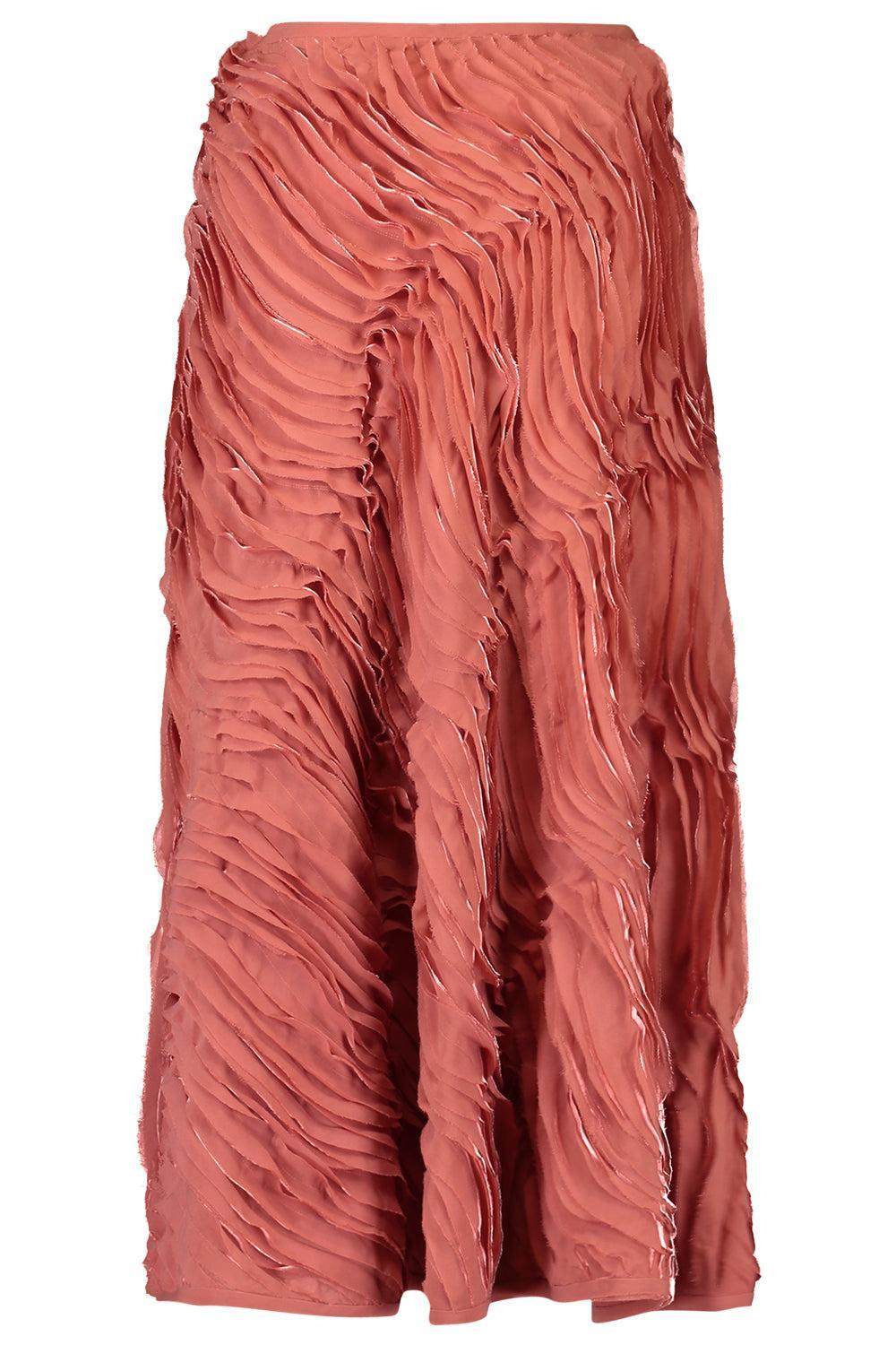 Amiko Midi Skirt-BROWN-2-CLOTHINGSKIRTMAXI-ULLA JOHNSON