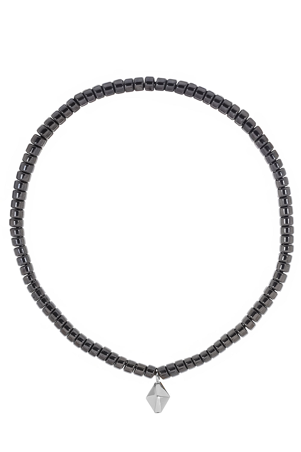 Hematitie Beaded Bracelet-SILVER-7.5-JEWELRYFINE JEWELBRACELET O-WALTERS FAITH
