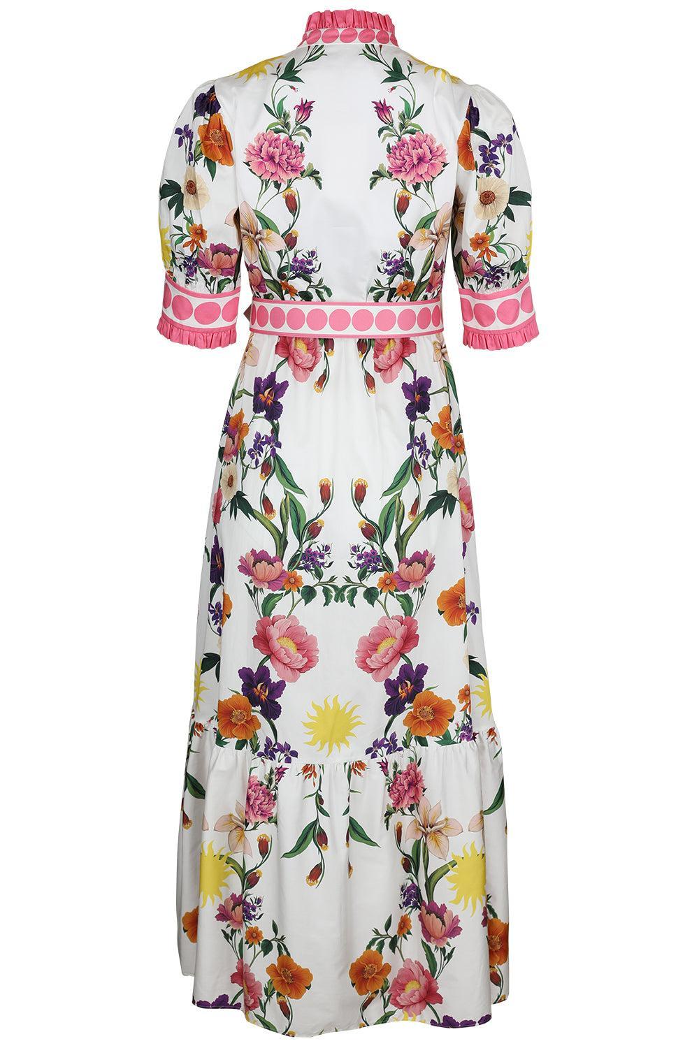 Marni Dress - Botanica Placement-FLORAL-2-CLOTHINGDRESSCASUAL-BORGO DE NOR