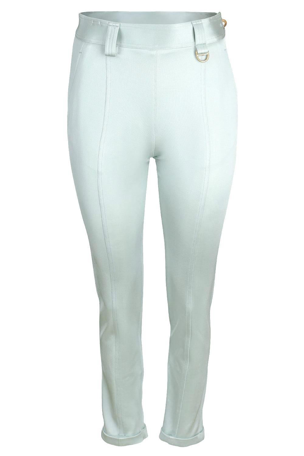 Bonded Stretch Pant-BLUE-36-CLOTHINGPANTSLIM FIT-CHLOÉ