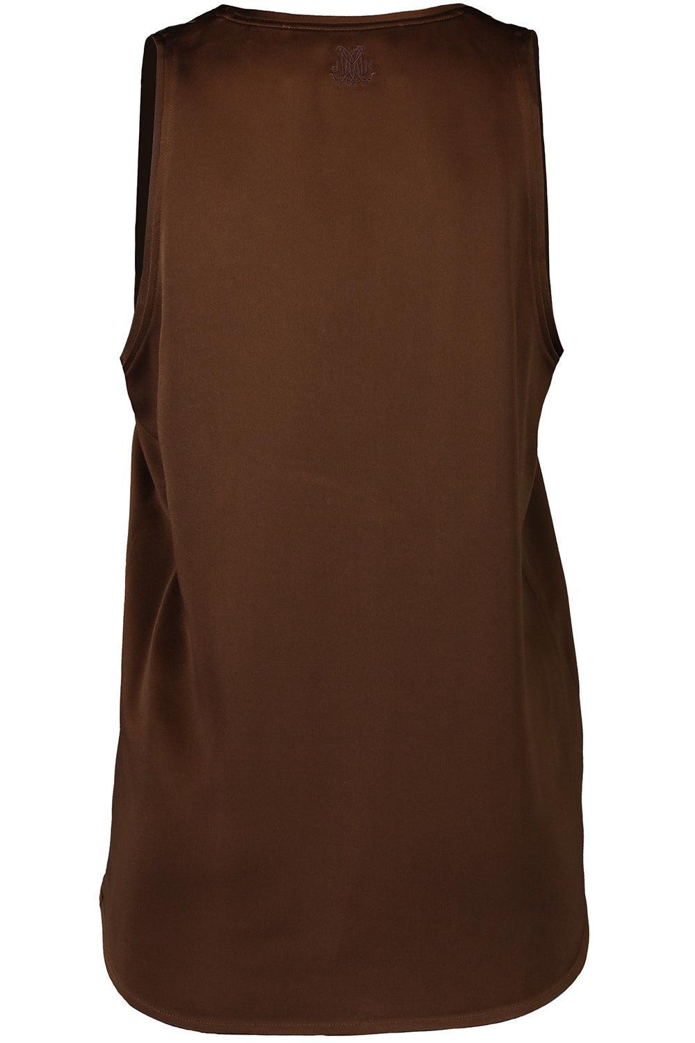 Tina Tank-BROWN-34-CLOTHINGTOPBLOUSE-DMN PARIS