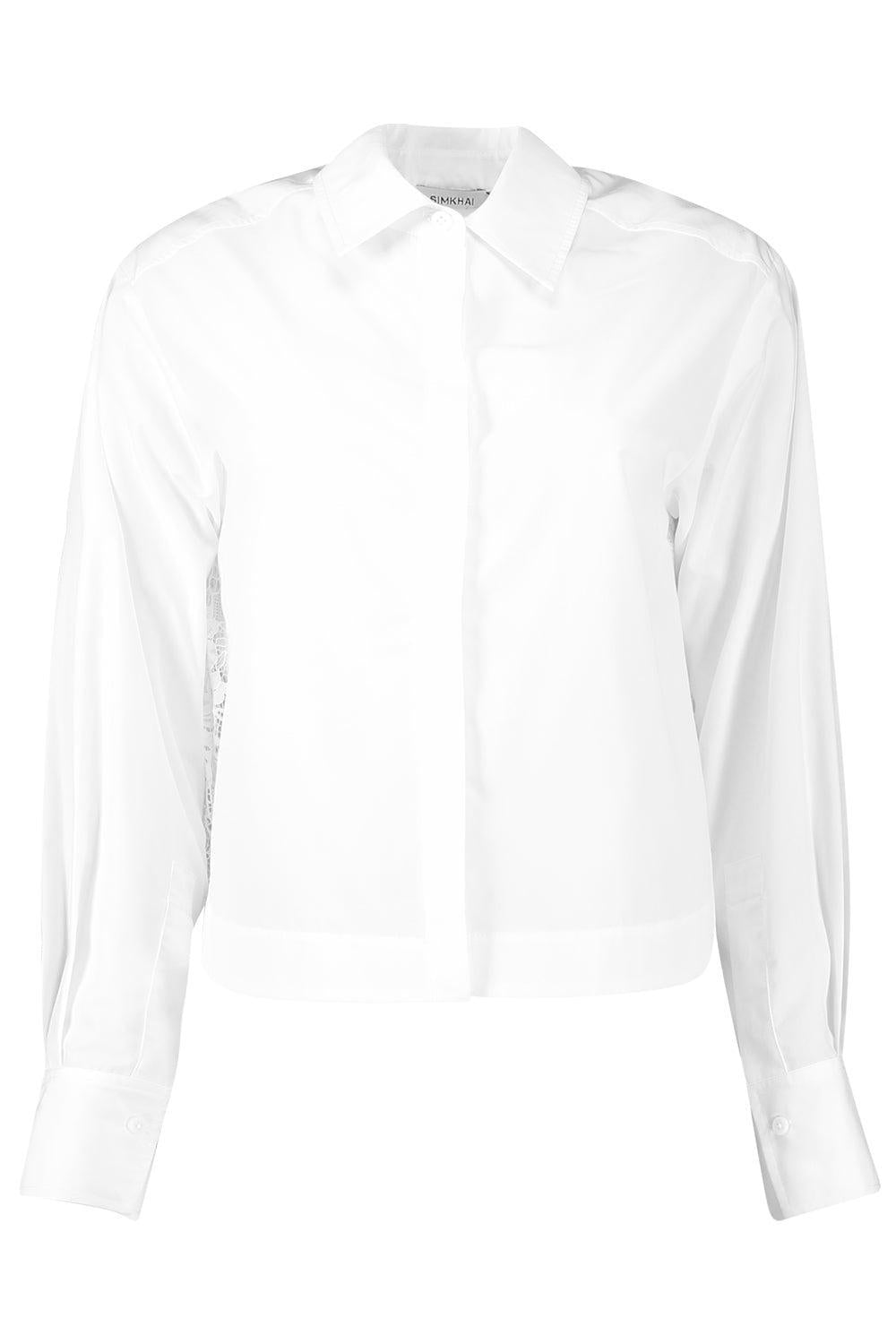 Kacey Shirt-CREAM-XS-CLOTHINGTOPBLOUSE-SIMKHAI