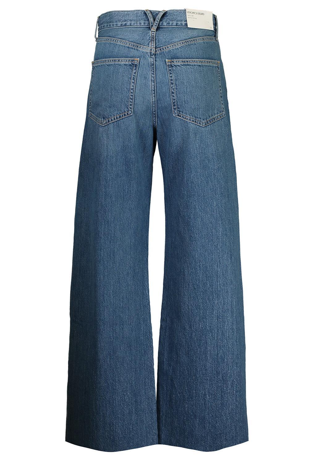 Taylor Pant - French Kiss-BLUE-26-CLOTHINGPANTWIDE LEG-VERONICA BEARD