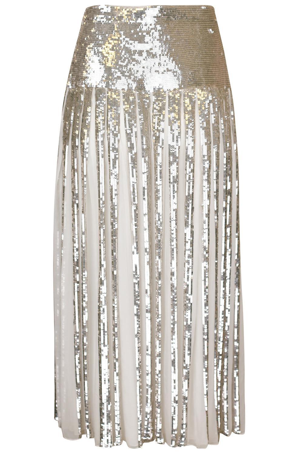 Filigree Skirt-SILVER-4-CLOTHINGSKIRTMAXI-TEMPERLEY LONDON