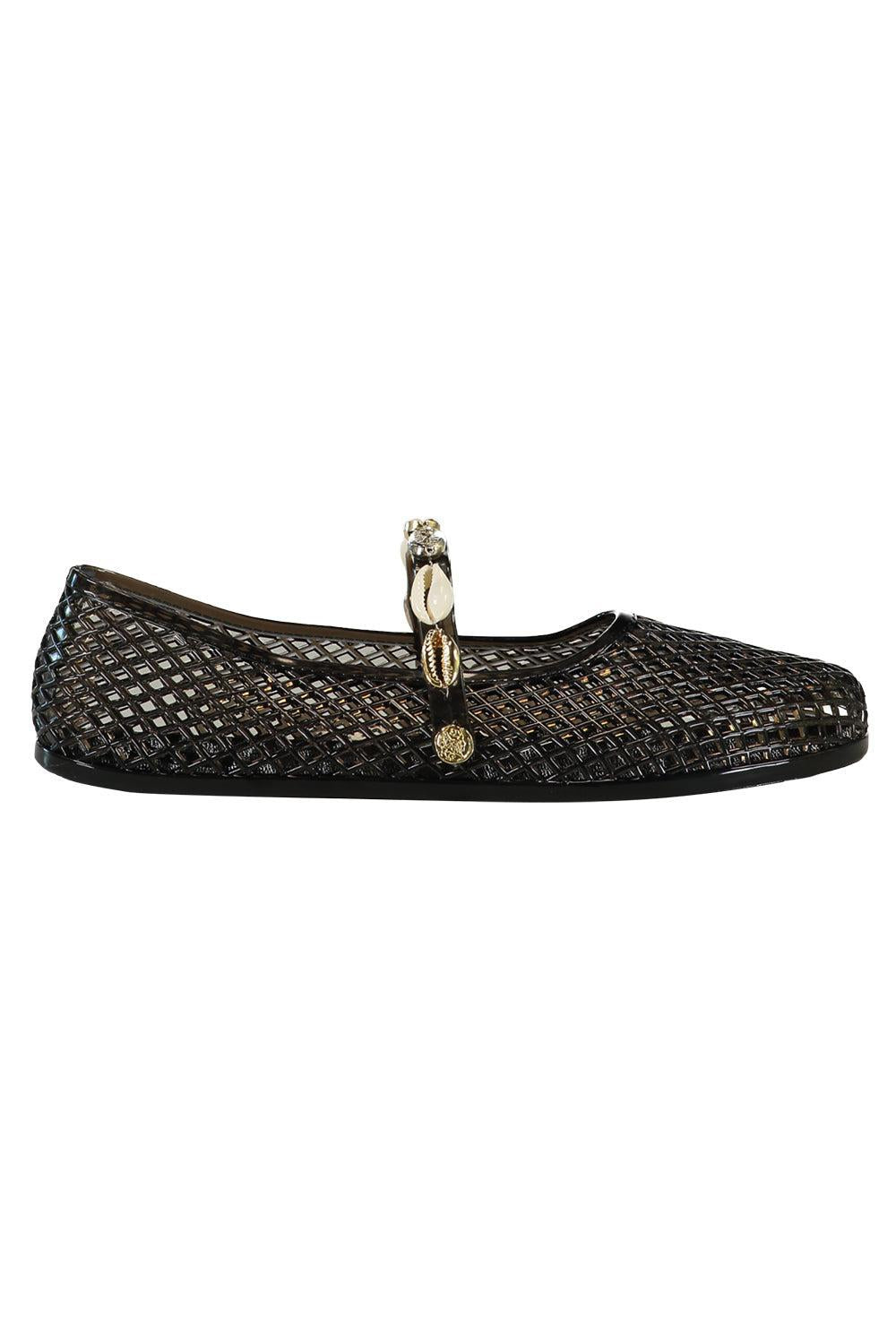 Iro Strap Flat-BLACK-35-SHOEFLAT SHOE-ANCIENT GREEK SANDALS