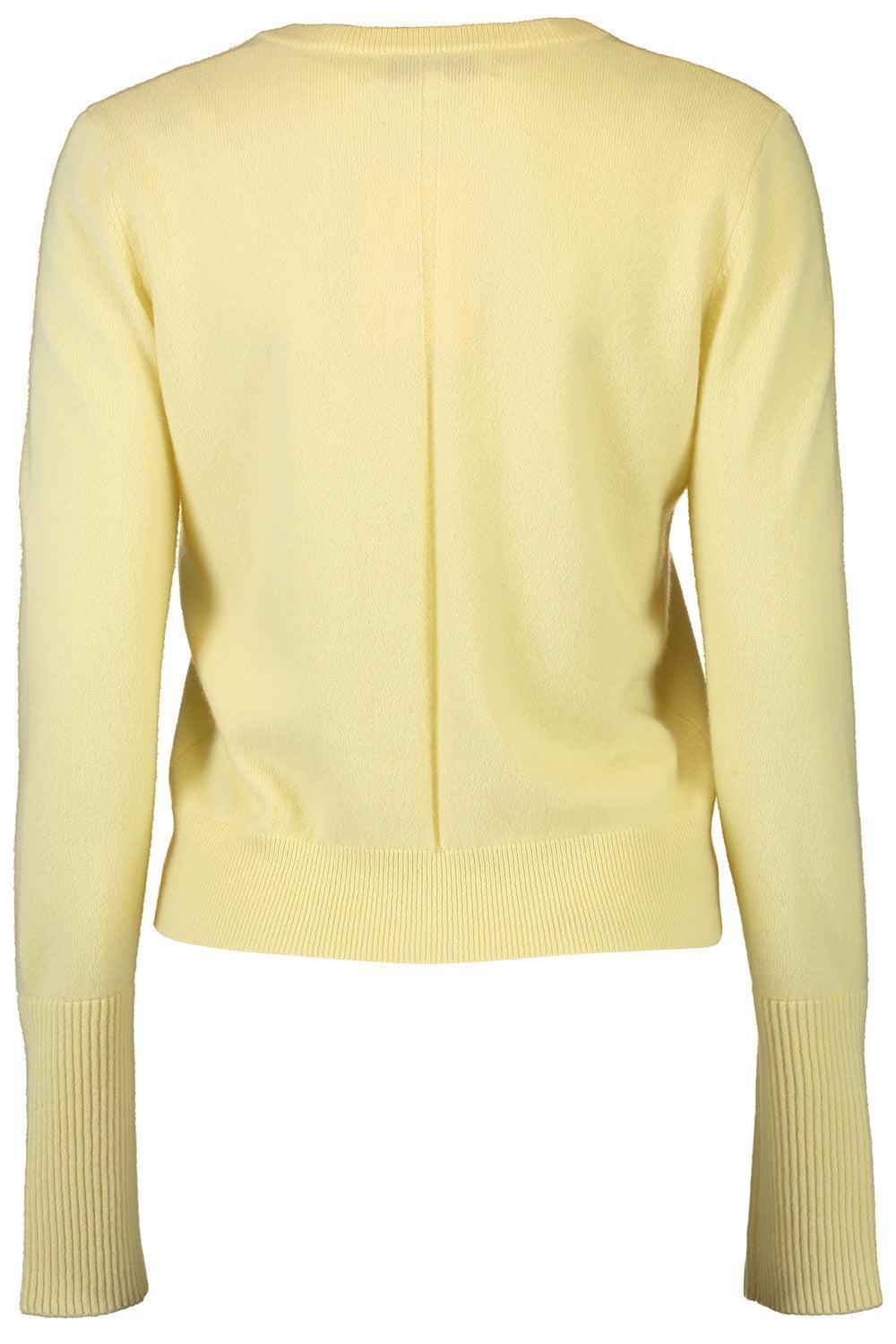 Solid Lean Lines Cardigan-YELLOW-XS-CLOTHINGTOPCARDIGAN-LA LIGNE
