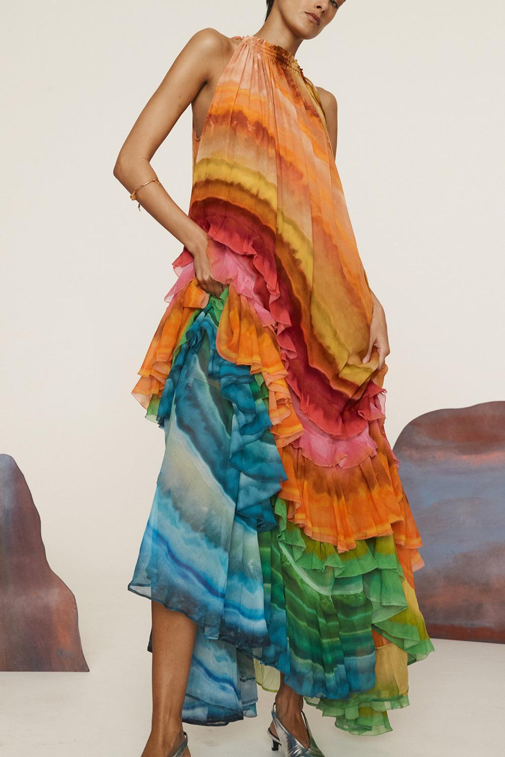 Iris Ruffle Gown-MULTI-0-CLOTHINGDRESSCASUAL-ALEMAIS
