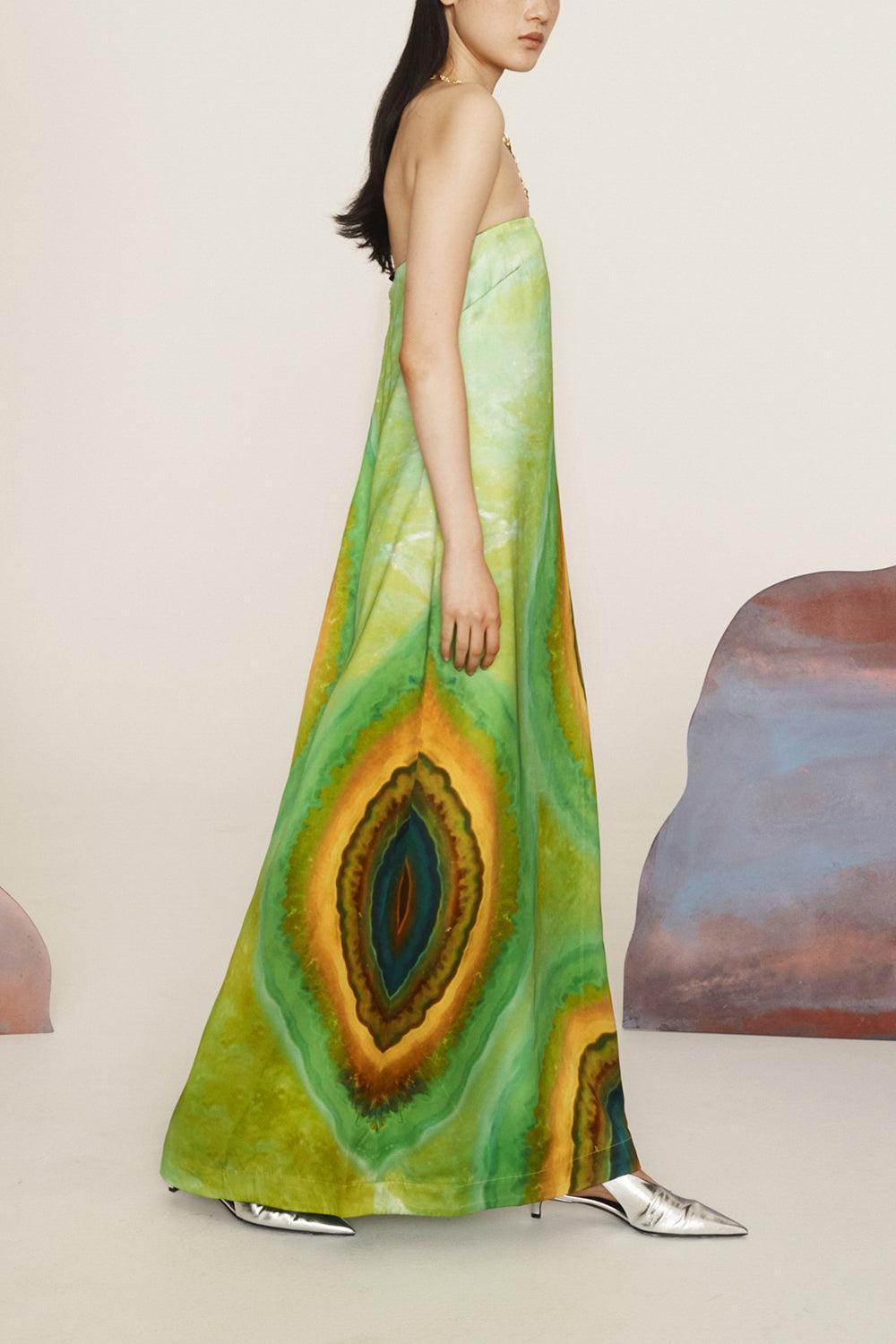 Iris Gown-GREEN-0-CLOTHINGDRESSCASUAL-ALEMAIS
