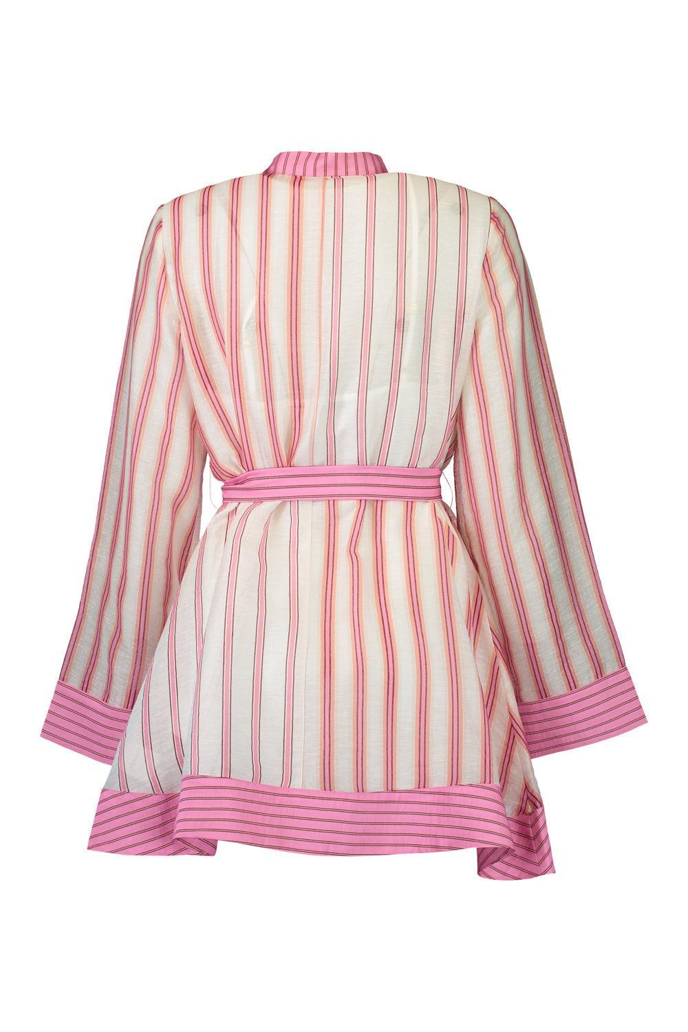 Neottia Mini Dress-STRIPE-2-CLOTHINGDRESSCASUAL-ASTON STUDIO