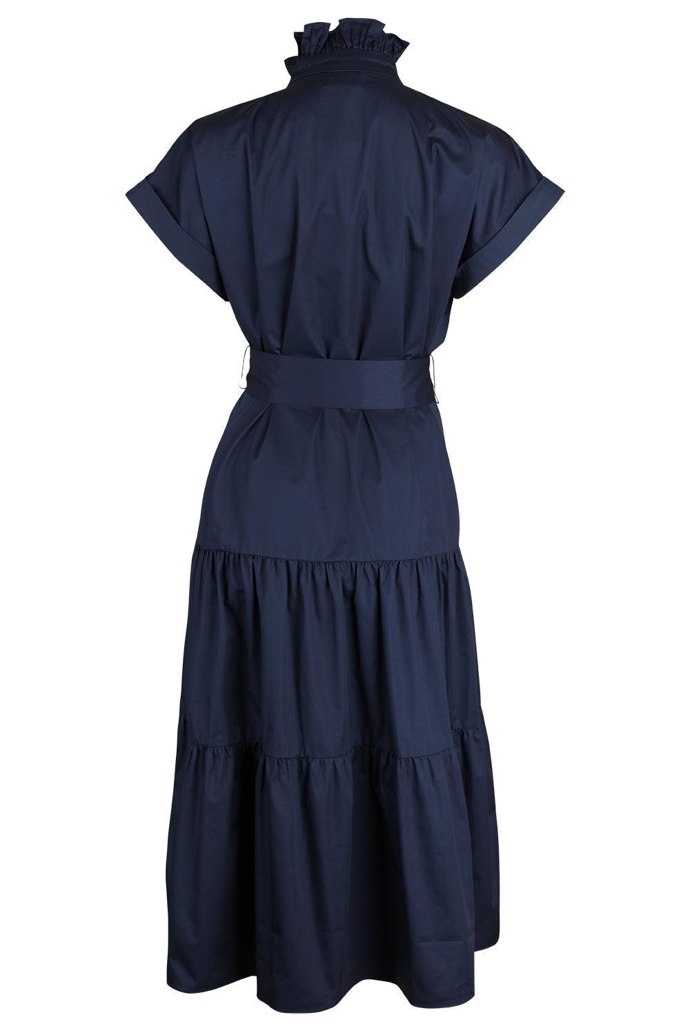 Jonah Midi Dress - Navy-BLUE-XS-CLOTHINGDRESSCASUAL-CHRISTY LYNN