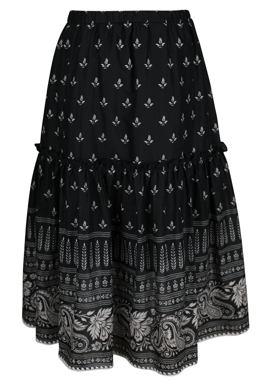 Barbara Skirt-BLACK-XS-CLOTHINGSKIRTMAXI-CHRISTY LYNN