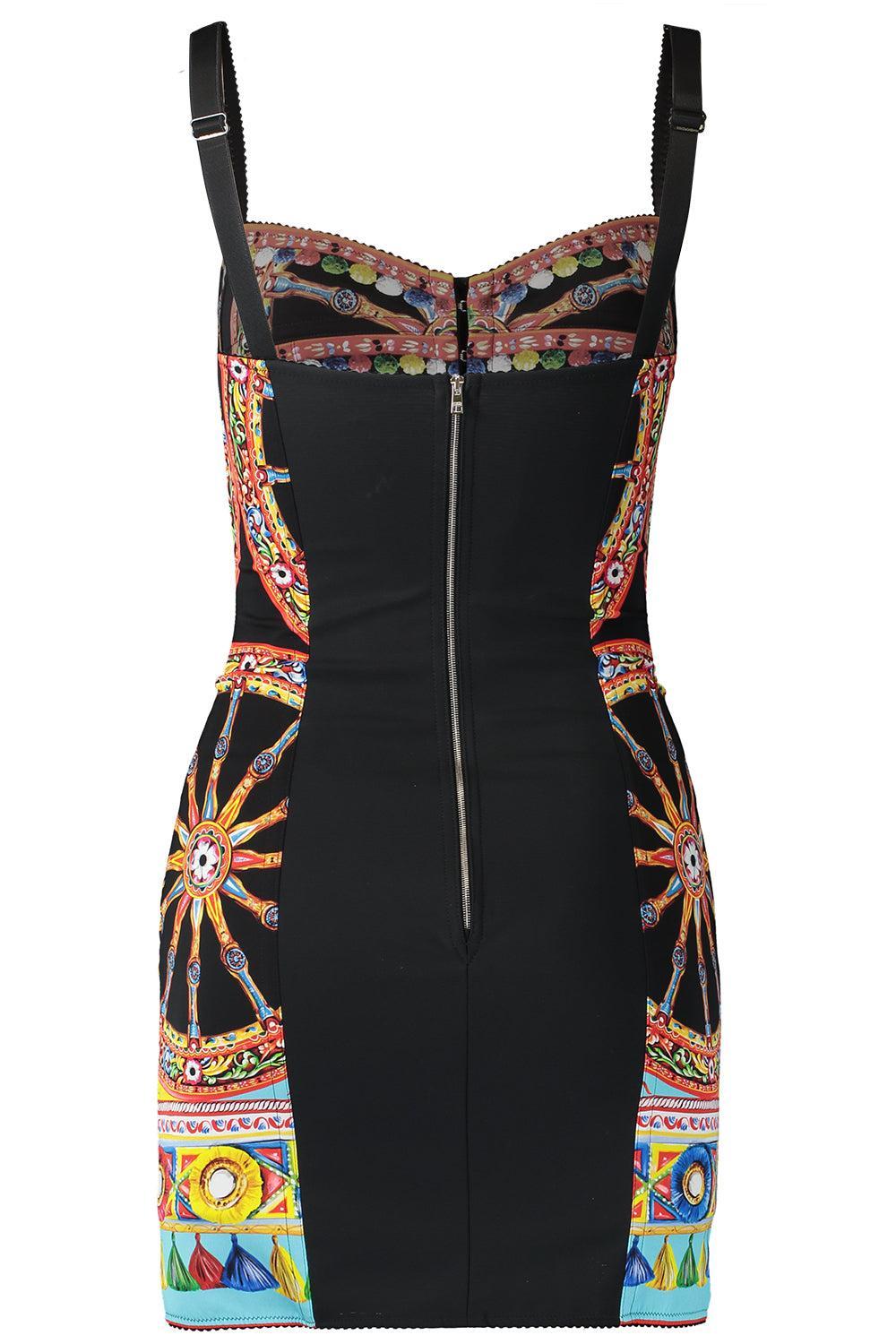 Carretto Dress-NOVELTY-38-CLOTHINGDRESSCASUAL-DOLCE & GABBANA