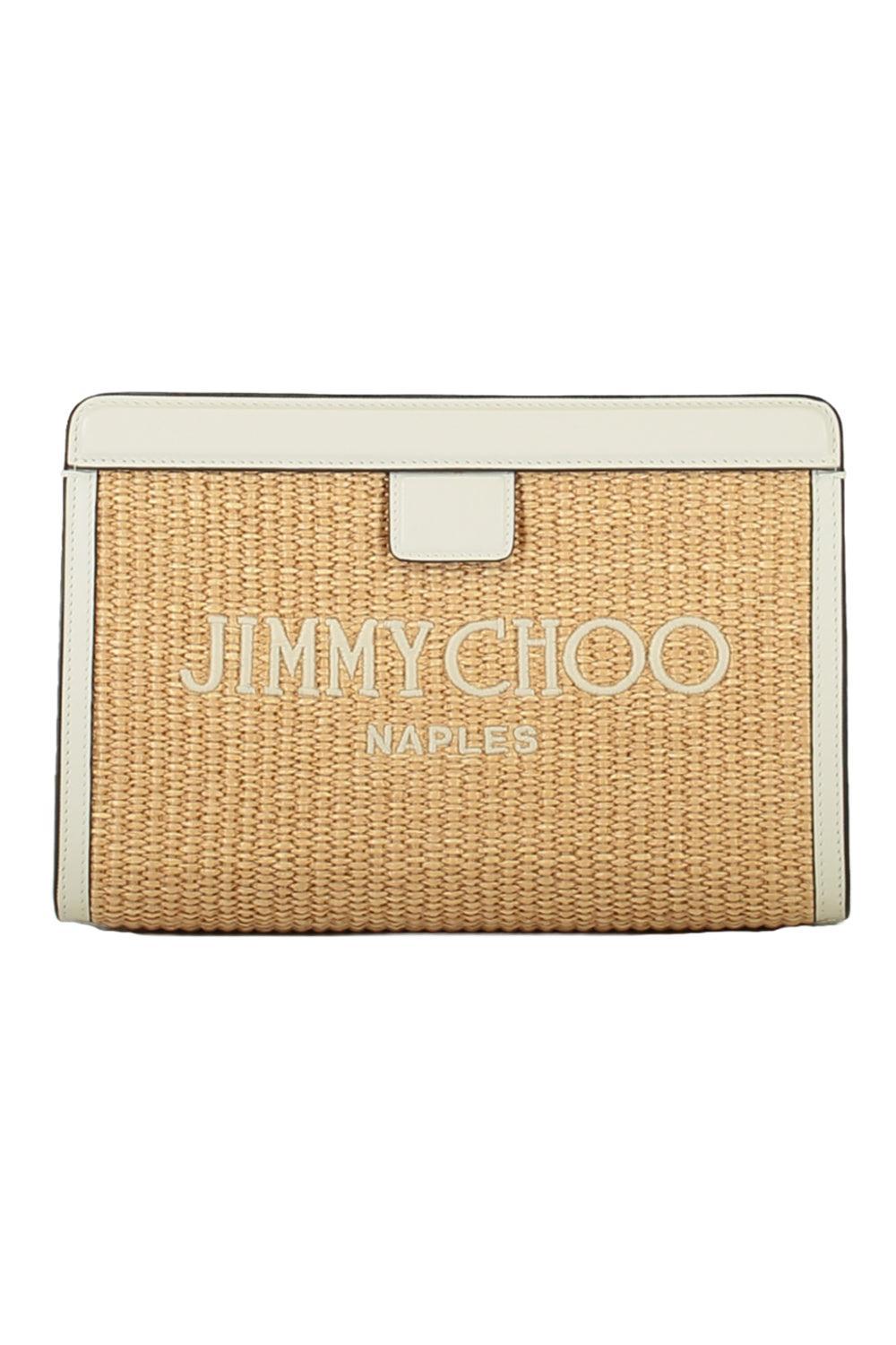 Naples Avenue Bag - Natural Latte-BROWN-HANDBAGCLUTCHES-JIMMY CHOO