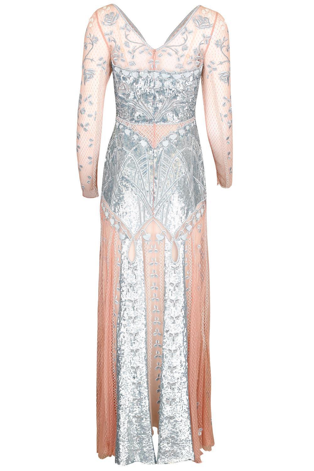 Gigi Dress-BLUE-4-CLOTHINGDRESSGOWN-TEMPERLEY LONDON