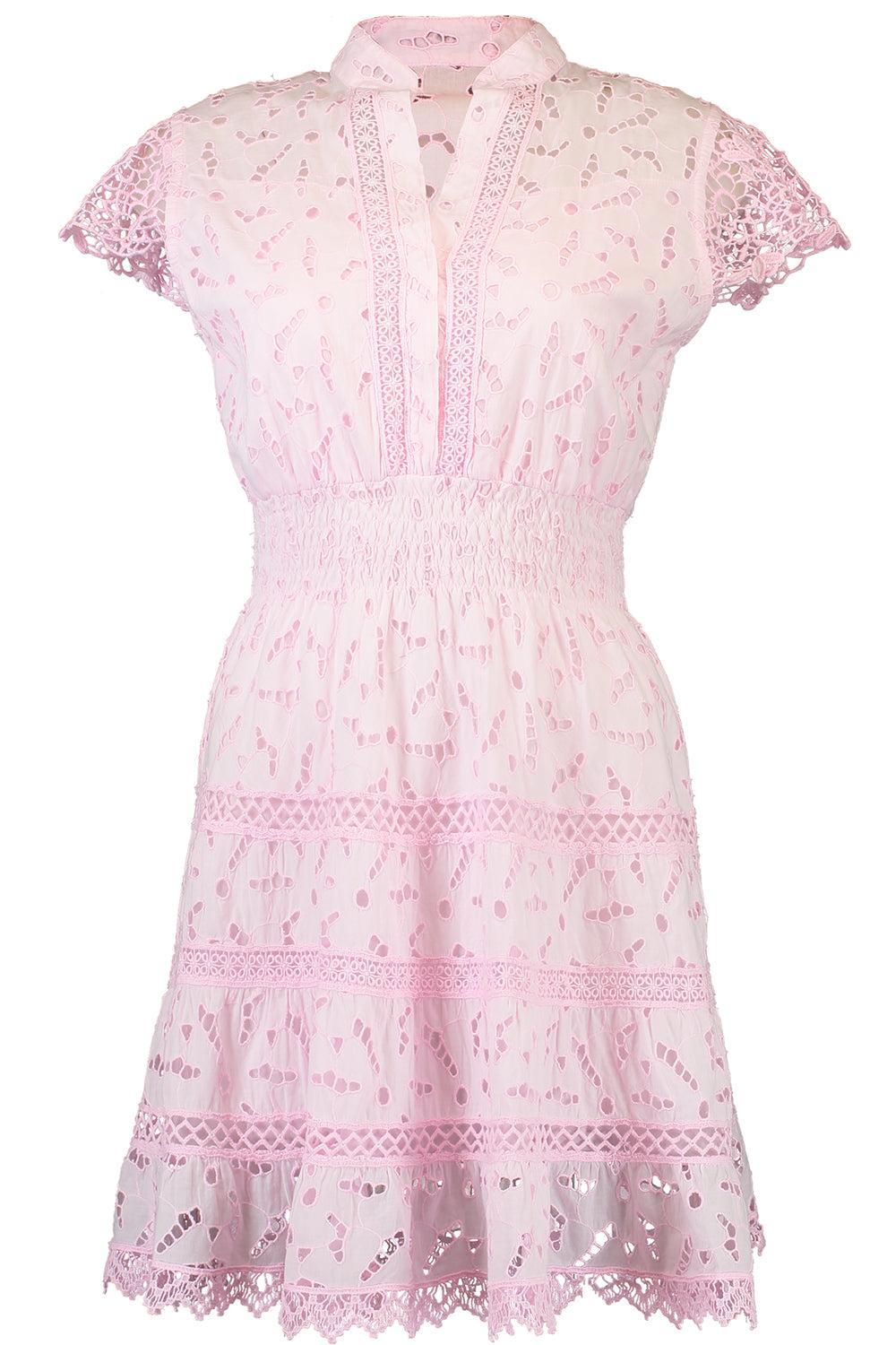 Liri Mini Dress - Pink-PINK-XS-CLOTHINGDRESSCASUAL-TEMPTATION POSITANO
