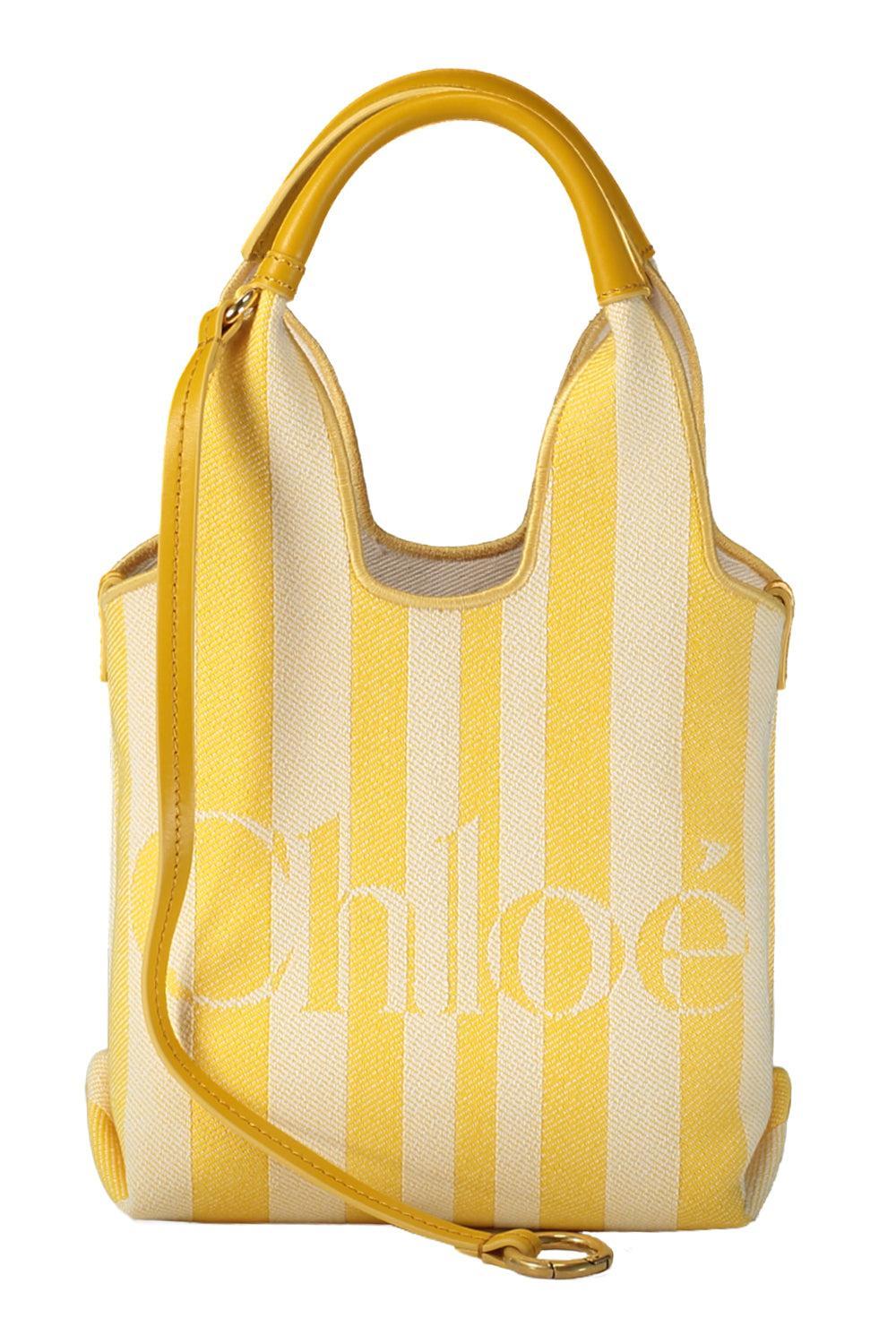Striped Small Canvas Bag-STRIPE-HANDBAGSHOULDER-CHLOÉ
