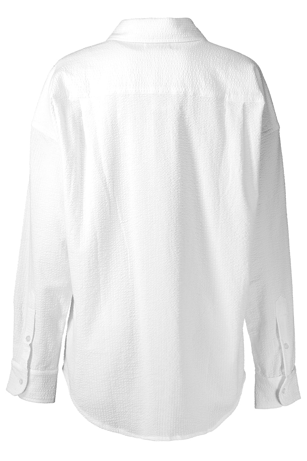 Sunday Shirt - White-STRIPE-1-CLOTHINGTOPBLOUSE-The Lady & The Sailor x Marissa Collections