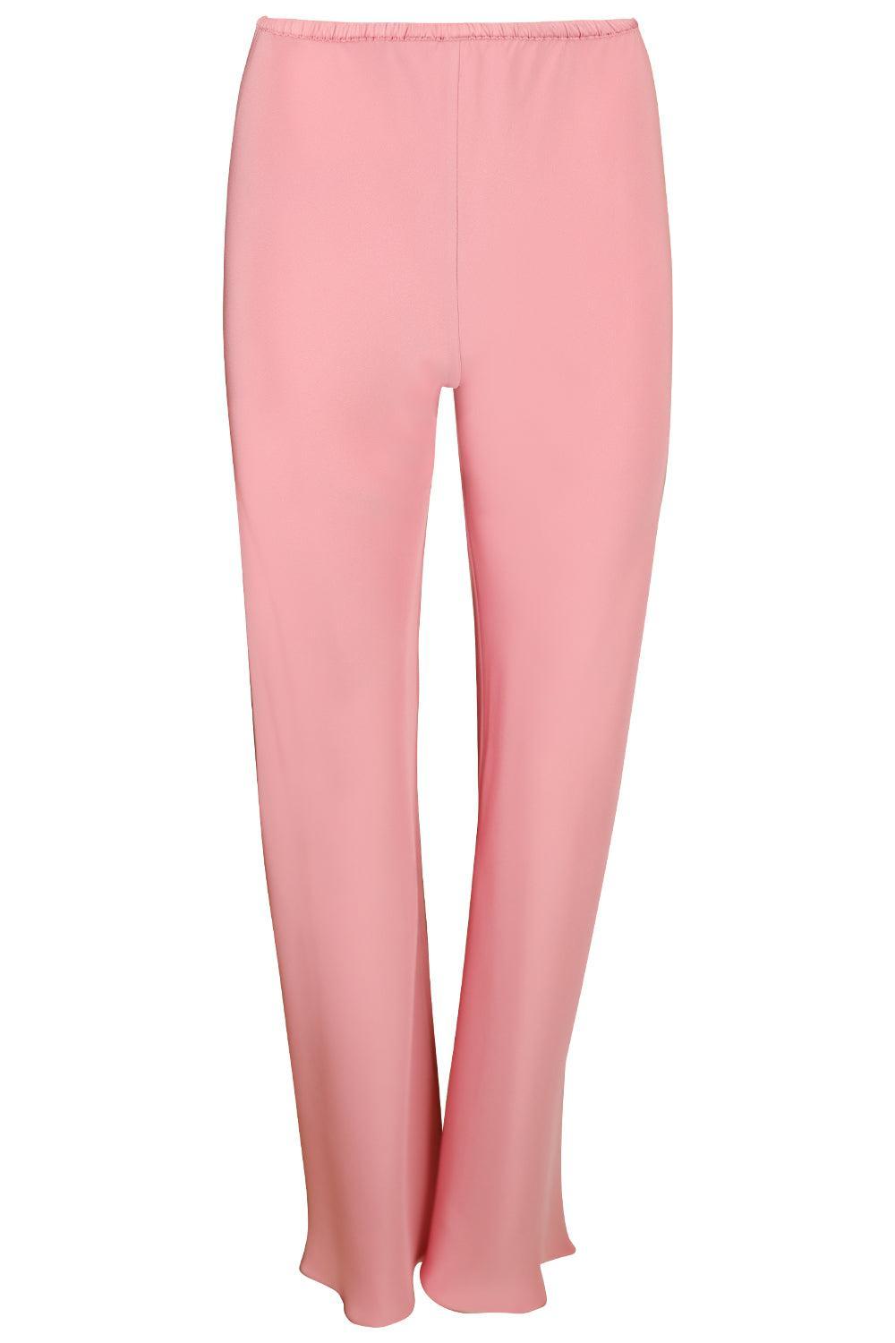 Bias Wide Leg Pant - Blossom-PINK-P-CLOTHINGPANTWIDE LEG-PETER COHEN