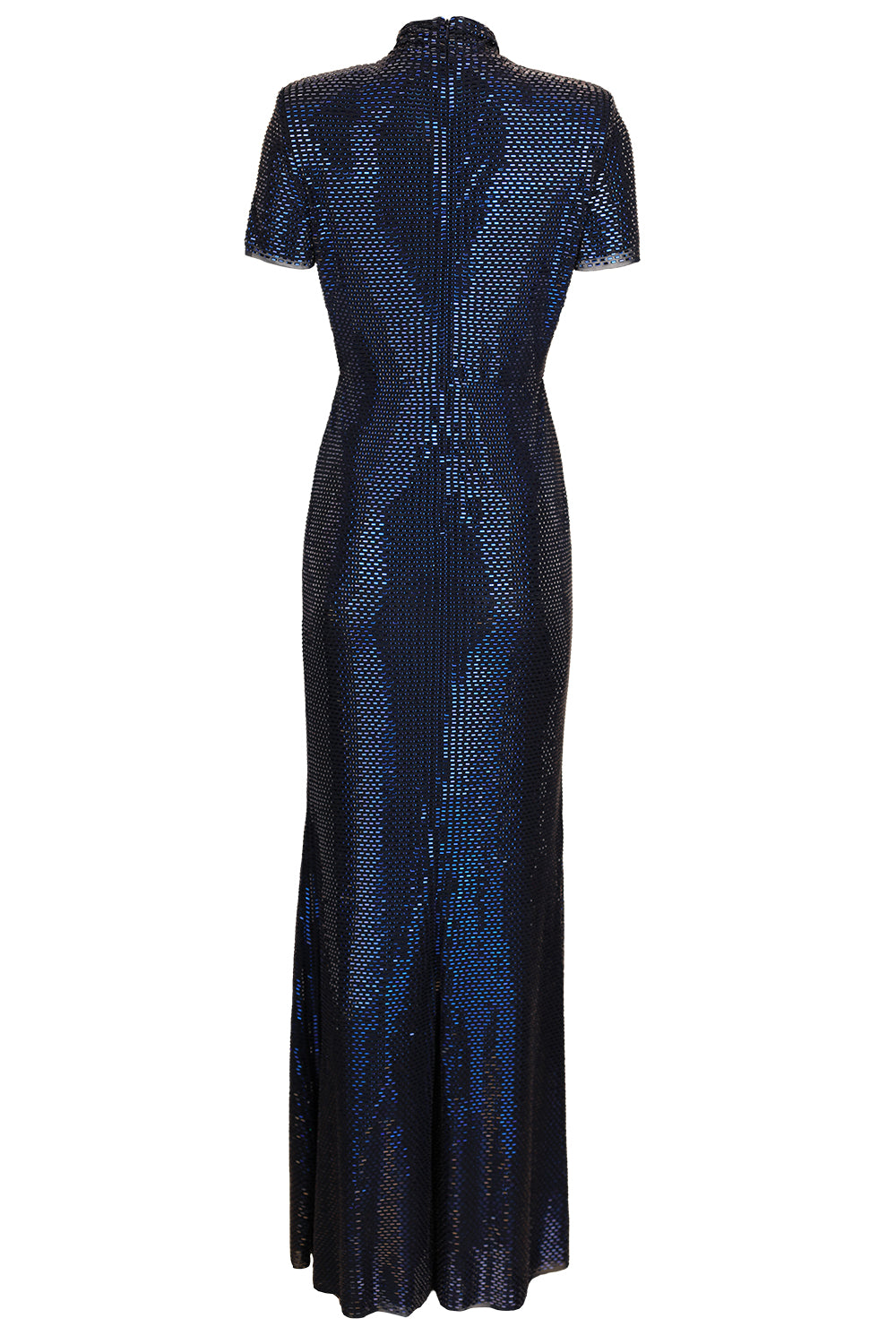 Rhinestone Twist Maxi Dress